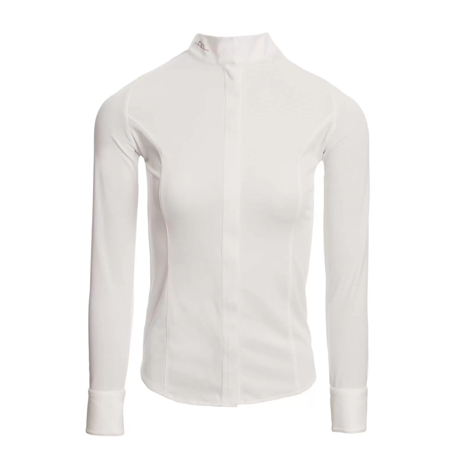 Show Clothing*horseware Aa Cleancool Ladies' Competition Shirt Wh/Ab