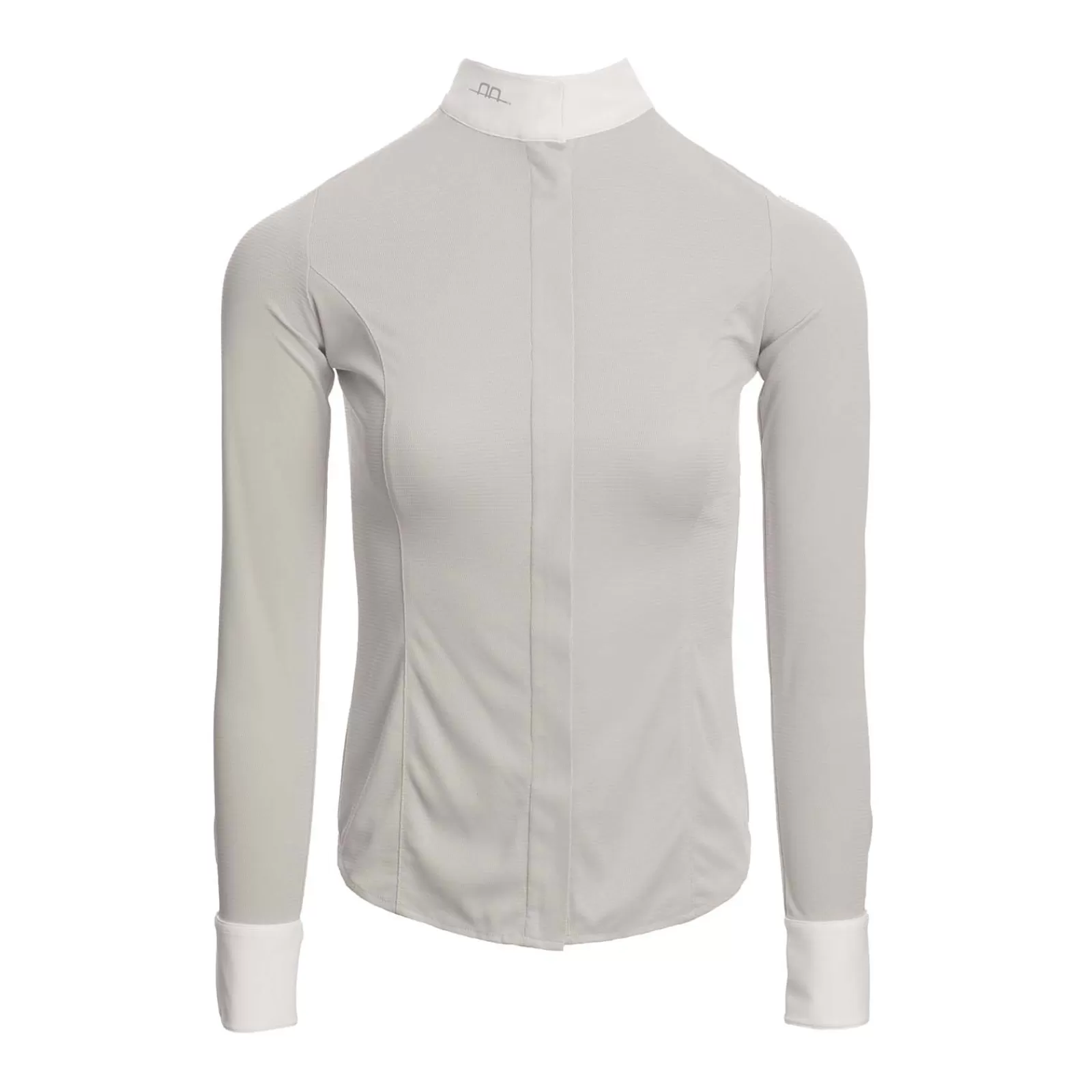 Tops & T-Shirts*horseware Aa Cleancool Ladies' Competition Shirt Smoked Pearl Grey