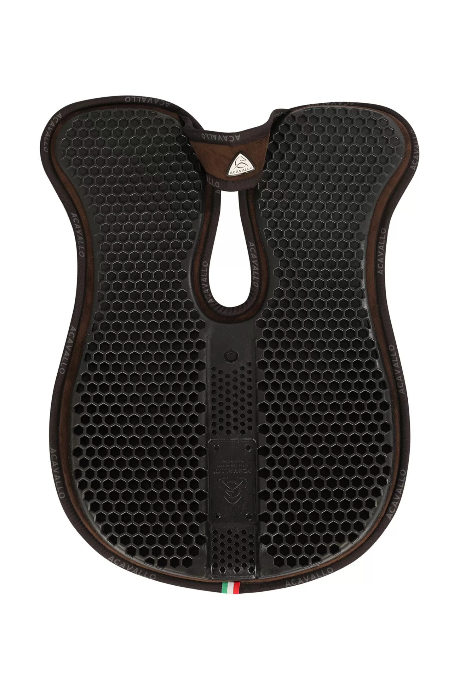 acavallo Withers Free Hexagonal Gel Pad In Memory Foam With Back Riser> Half Pads