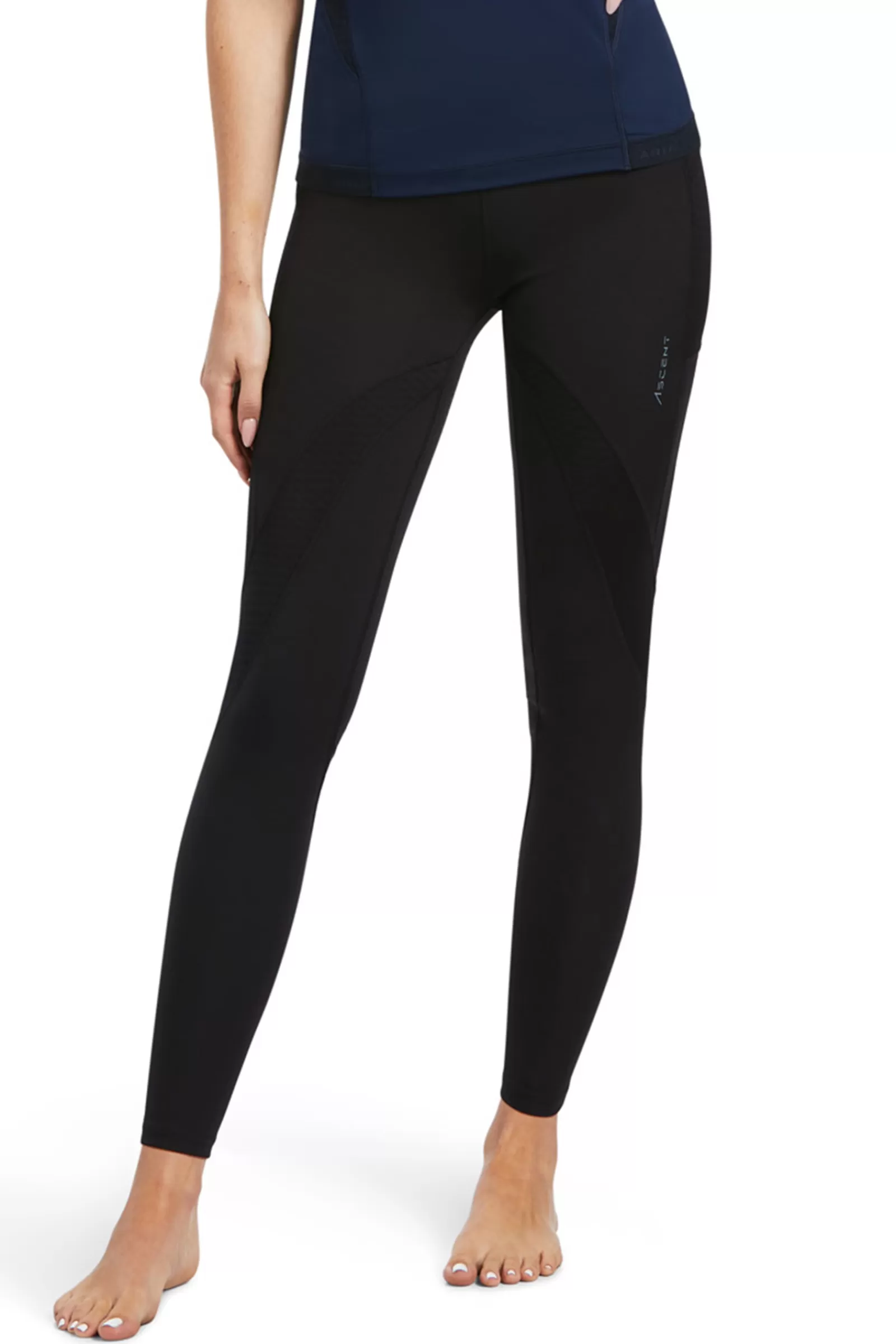 Riding Tights*ariat Ascent Women'S Knee Grip Tights Black