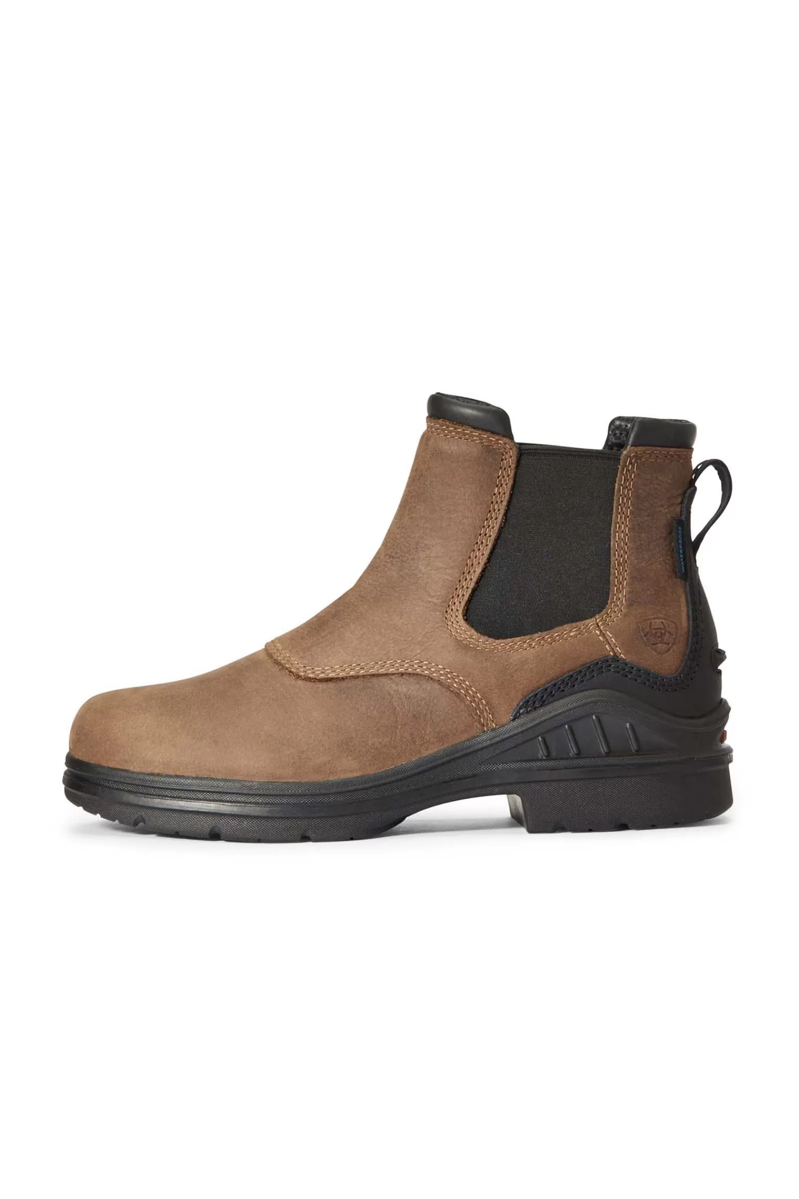 Yard Boots*ariat Barnyard Twin Gore Ii H2O Women'S Stable Shoes Ambre Brown