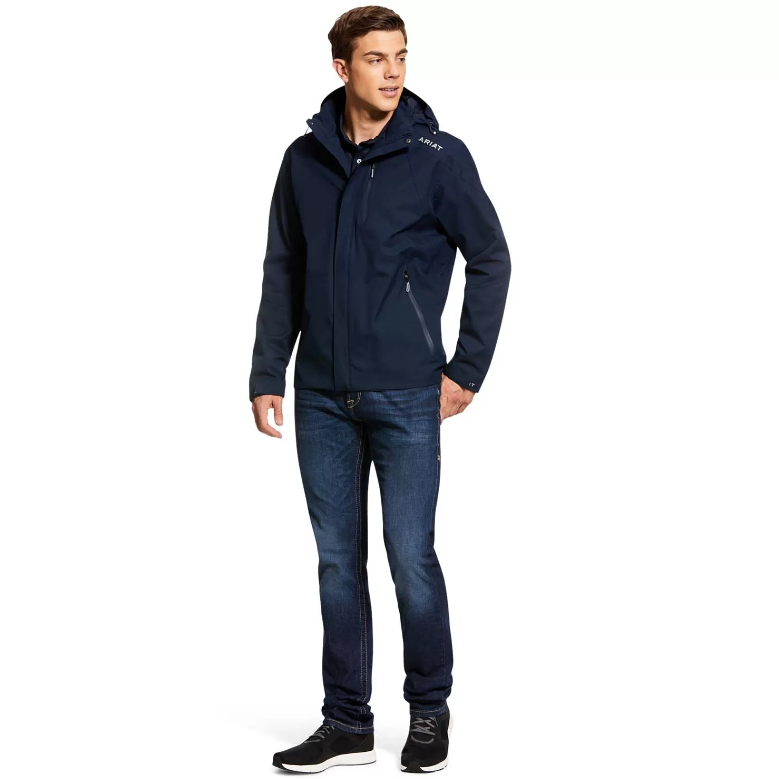 Riding Jackets*ariat Coastal Men'S Waterproof Jacket Db/Ab