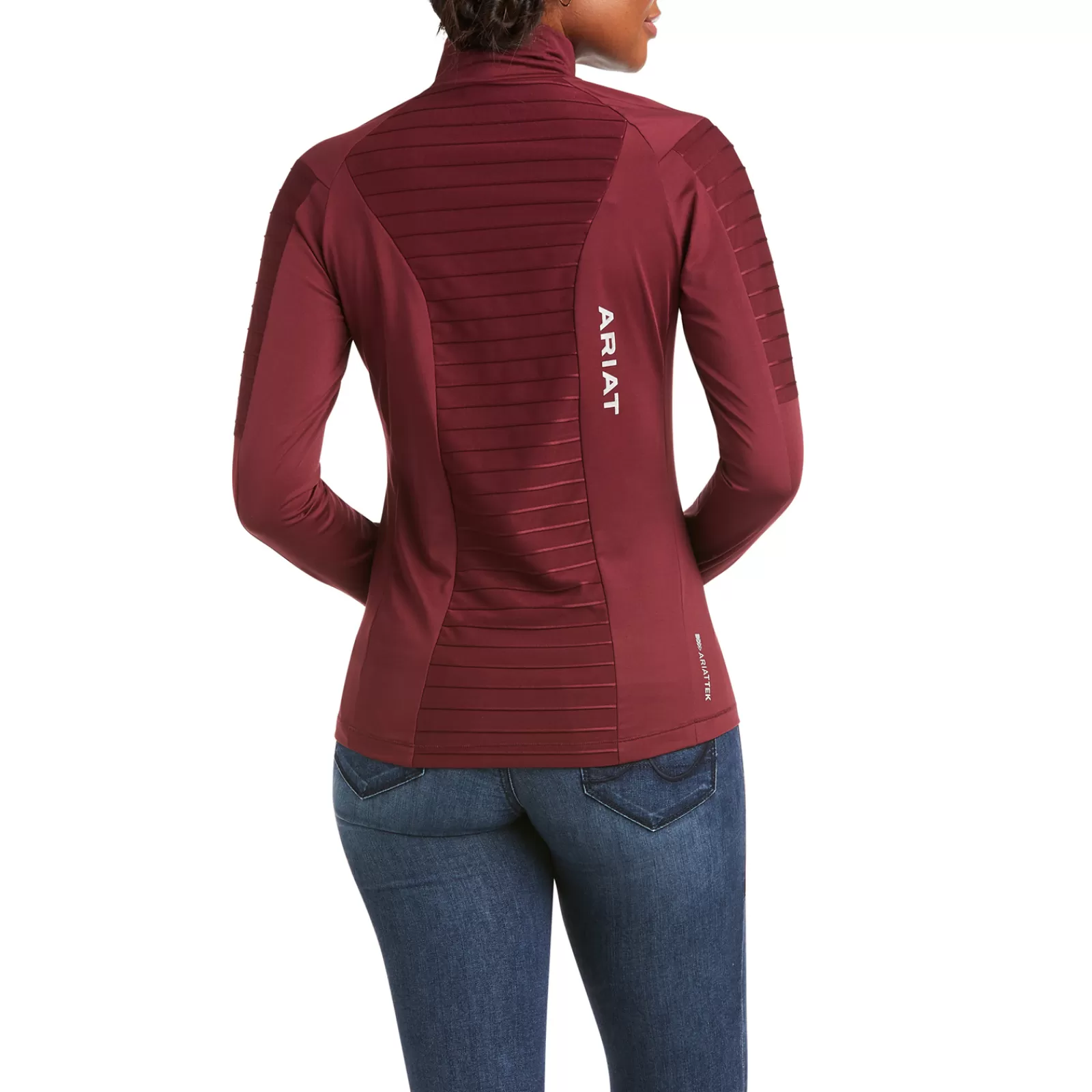 Tops & T-Shirts*ariat Facet Baselayer Wine Red