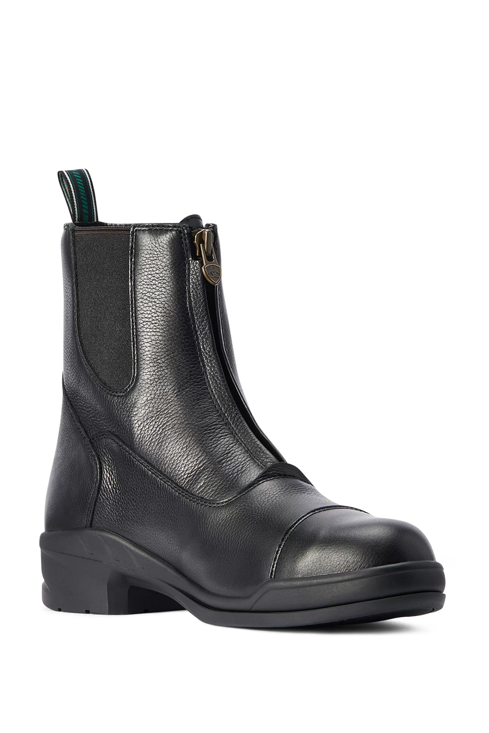 Jodhpur Boots*ariat Heritage Iv Zip Steel Toe Men'S Paddock Boot Black