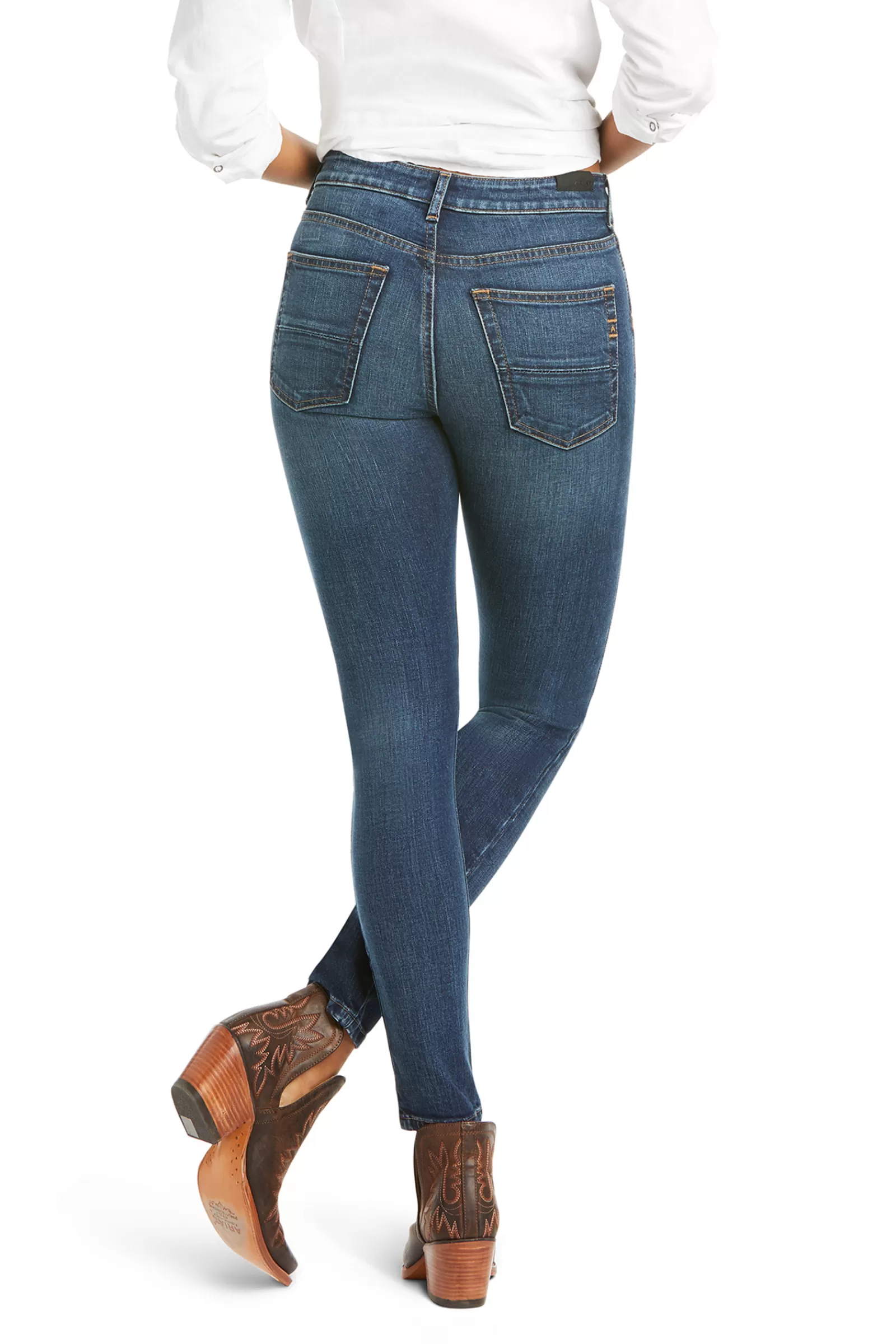 Jodhpurs*ariat Premium High Rise Skinny Women'S Jeans Ocean View Blue