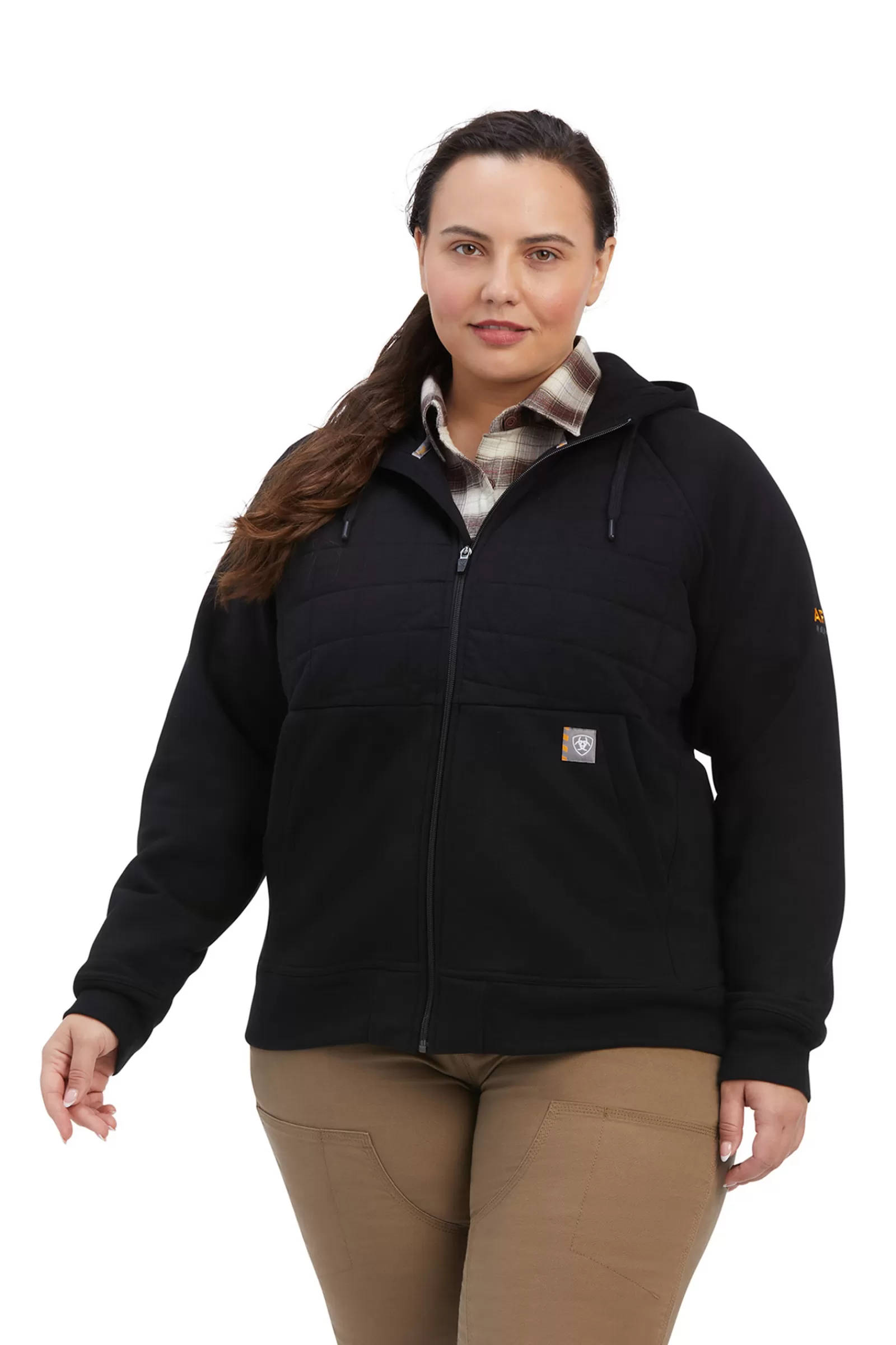 Riding Jumpers & Fleeces*ariat Rebar Regulator Women'S Full Zip Hoodie Black