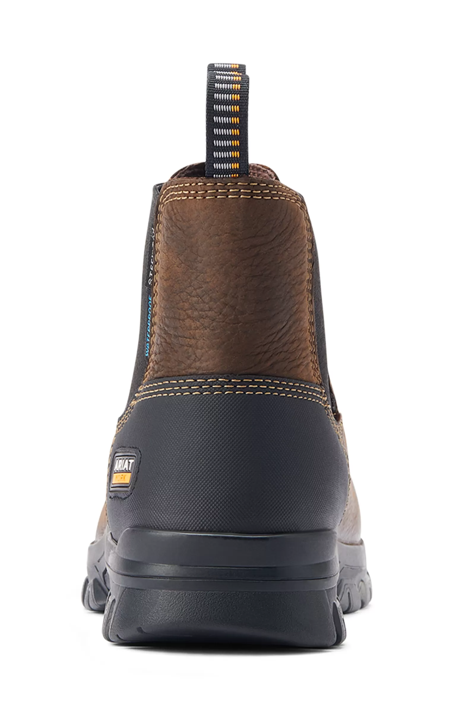 Riding Boots & Shoes*ariat Treadfast Chelsea Men'S Waterproof Steel Toe Work Boots Brown