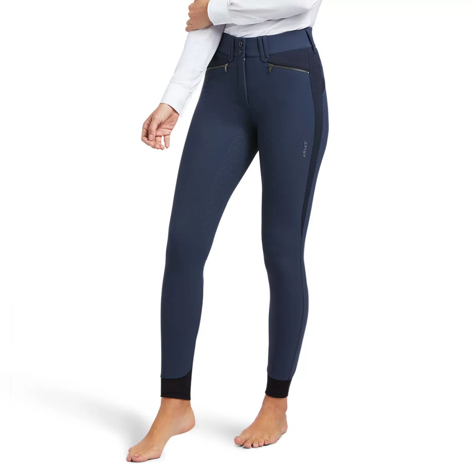 Full Seat Breeches*ariat Tri Factor X Bellatrix Women'S Full Seat Breeches Blue Nights