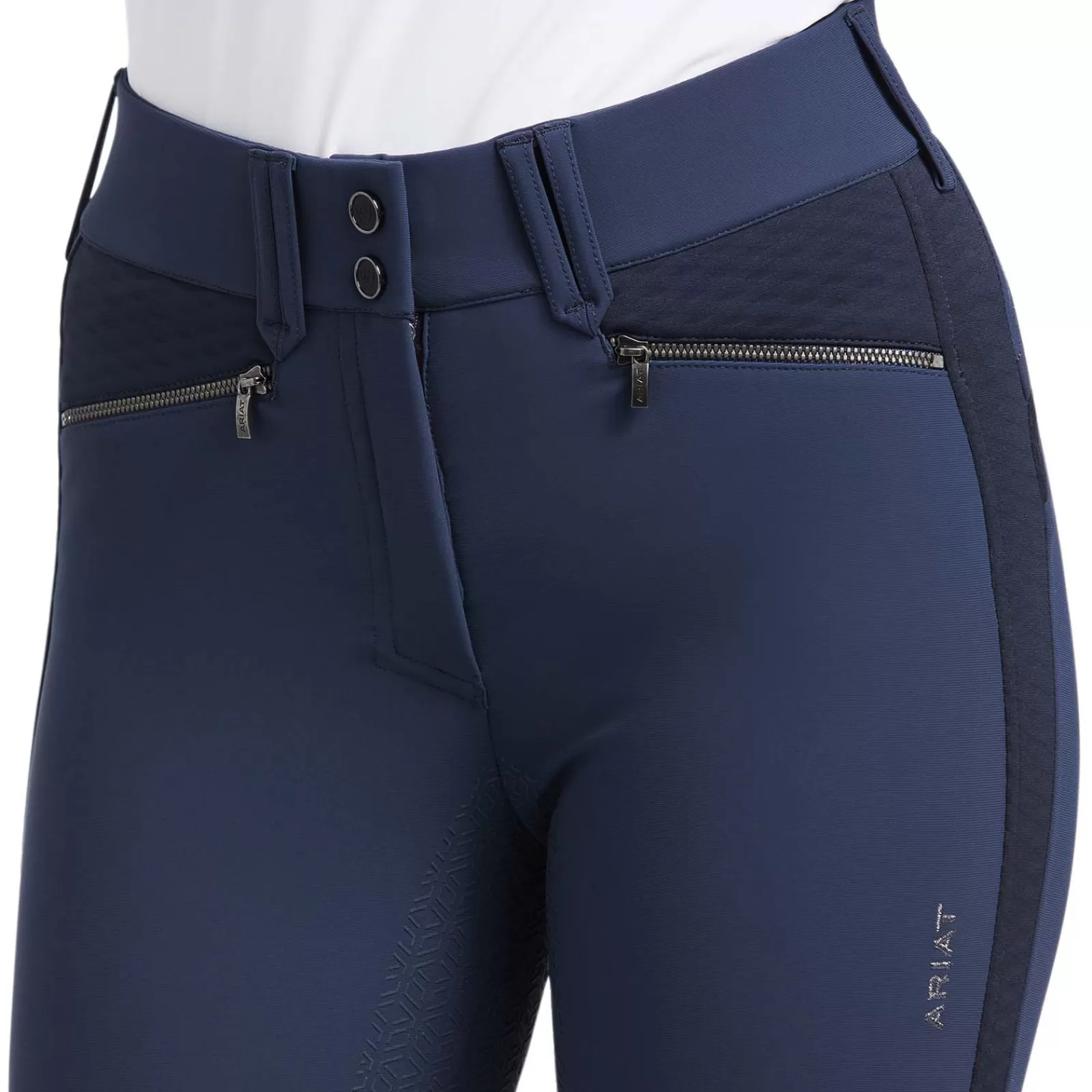 Full Seat Breeches*ariat Tri Factor X Bellatrix Women'S Full Seat Breeches Blue Nights