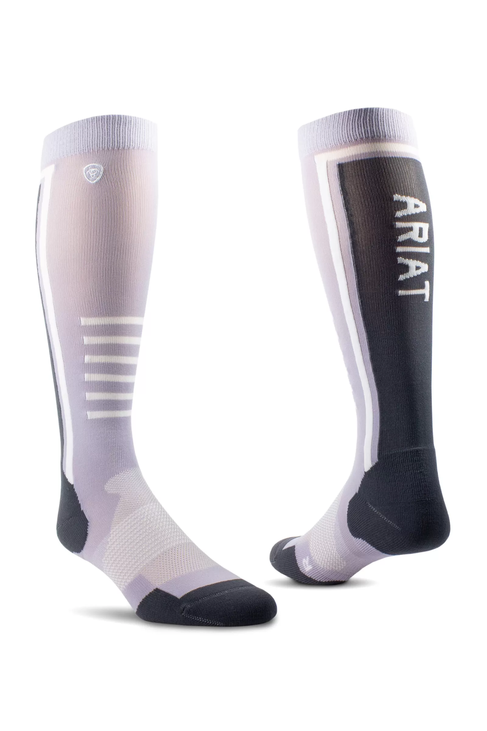 Riding Socks*ariat tek Slimline Performance Socks Pale Lilac