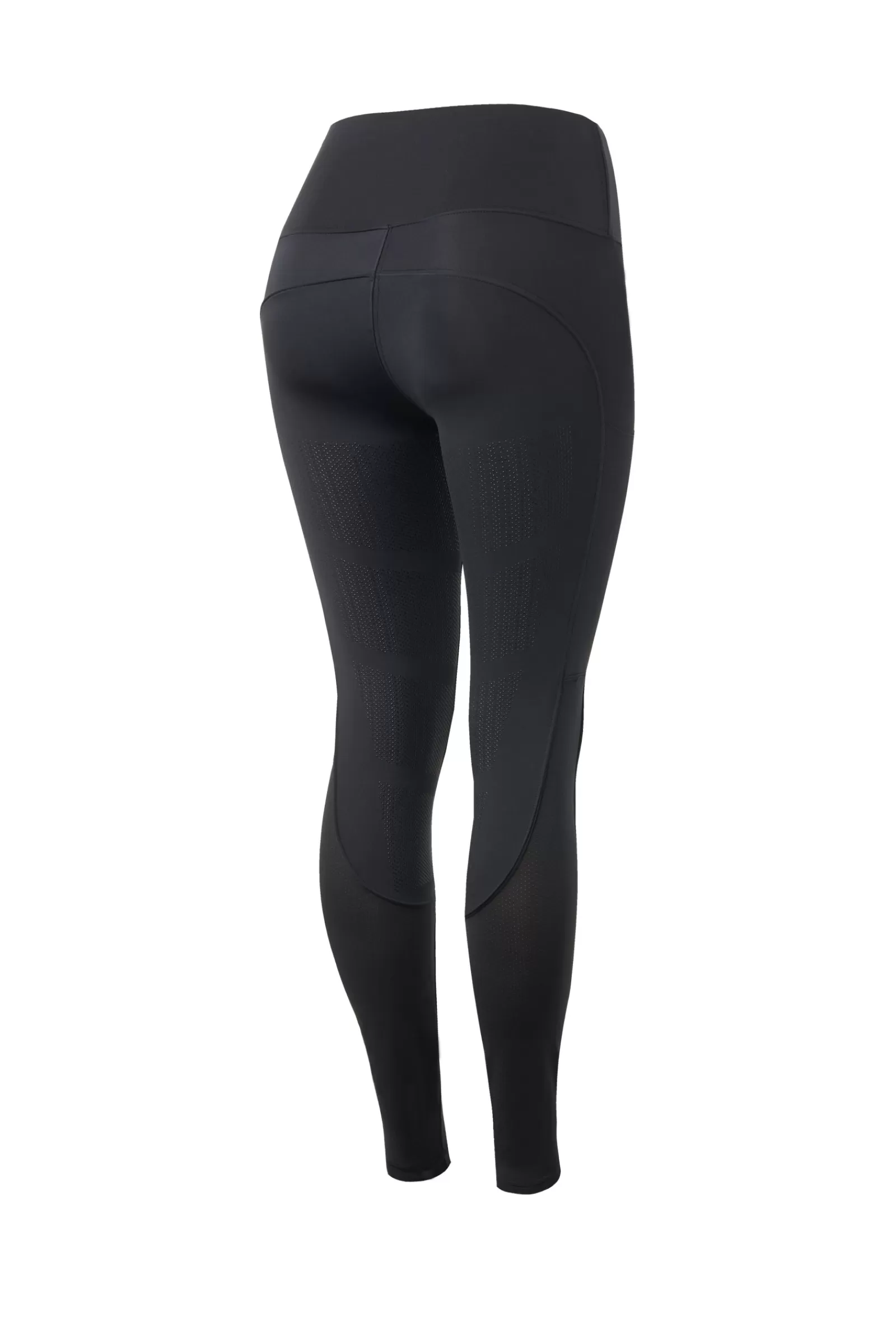 Riding Tights*bvertigo B Vertigo Adelaide Women'S Full Seat Riding Tights With Mesh Inserts Anthracite Dark Grey