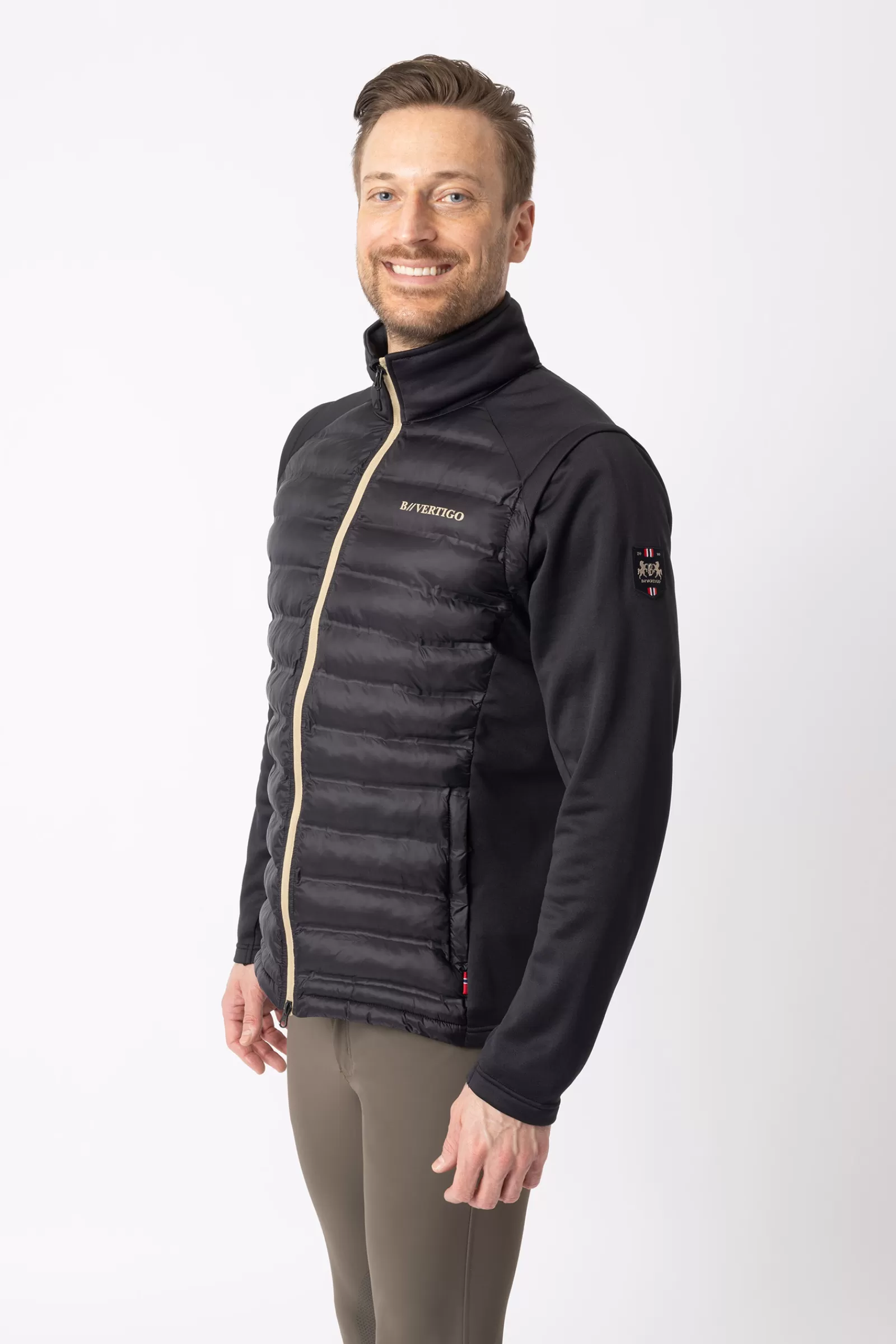 Riding Jackets*bvertigo B Vertigo Brendan Men'S 2-In-1 Riding Jacket Anthracite Dark Grey