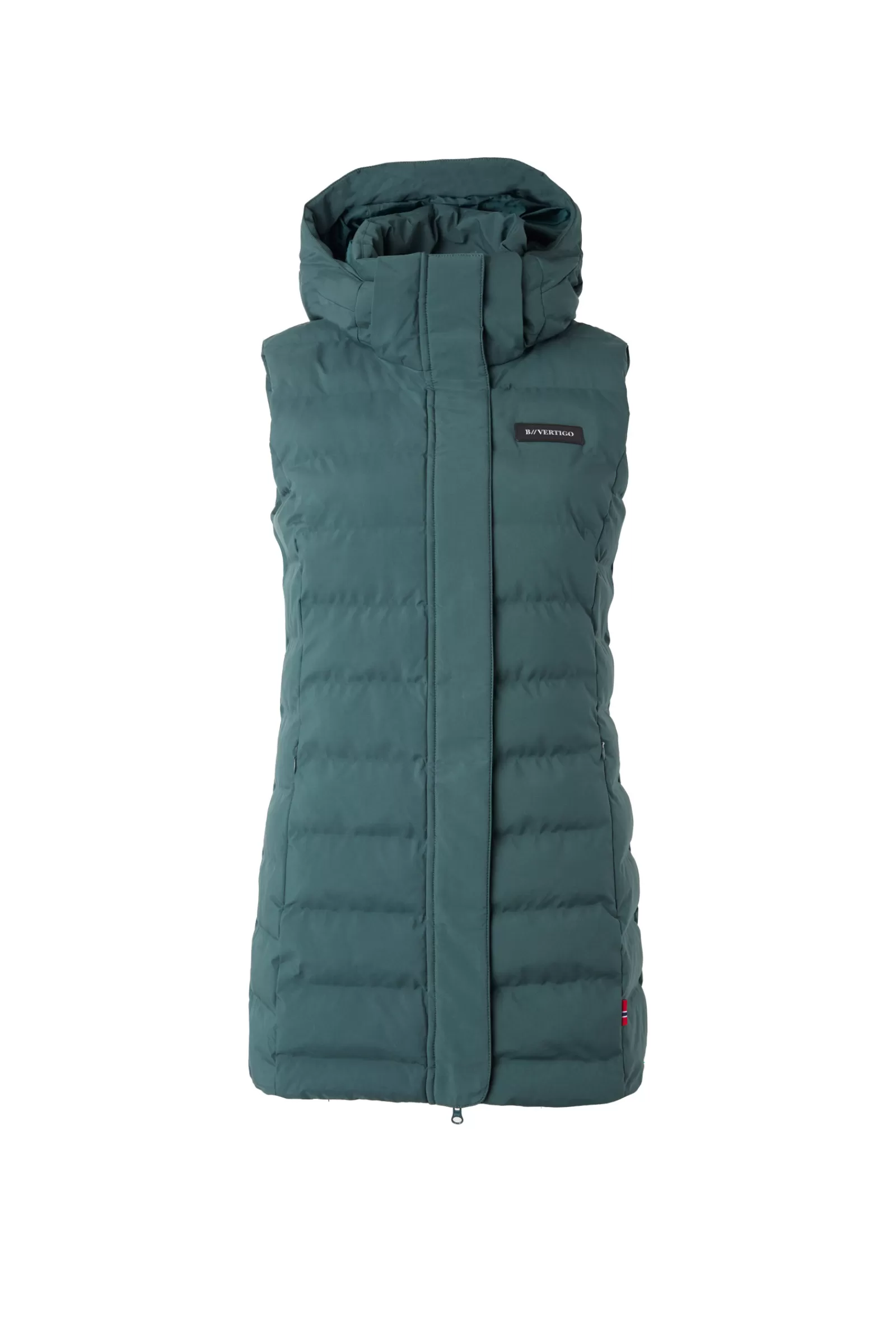 Coats & Jackets*bvertigo B Vertigo Celeste Waterproof Riding Vest Jungle Green