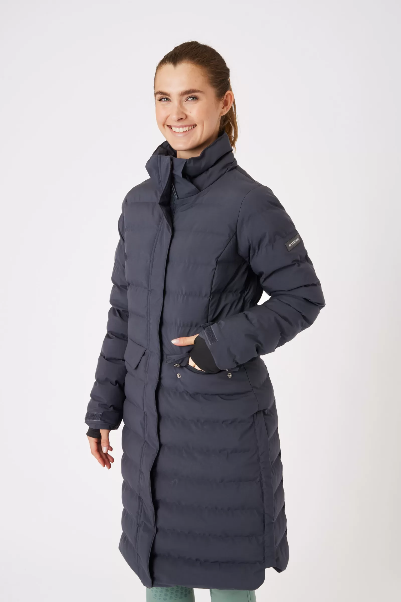 Coats & Jackets*bvertigo B Vertigo Celeste Women'S Waterproof Parka Riding Jacket Dark Navy