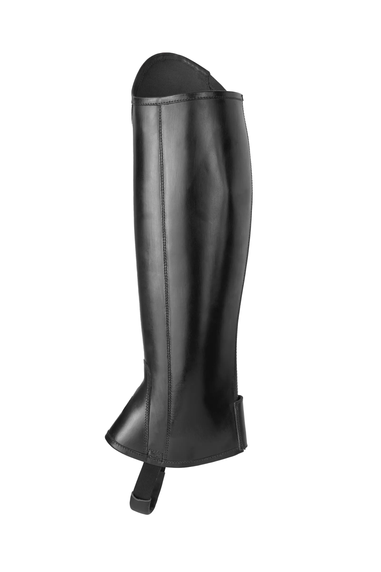 Half Chaps*bvertigo B Vertigo Comet Leather Half Chaps Black