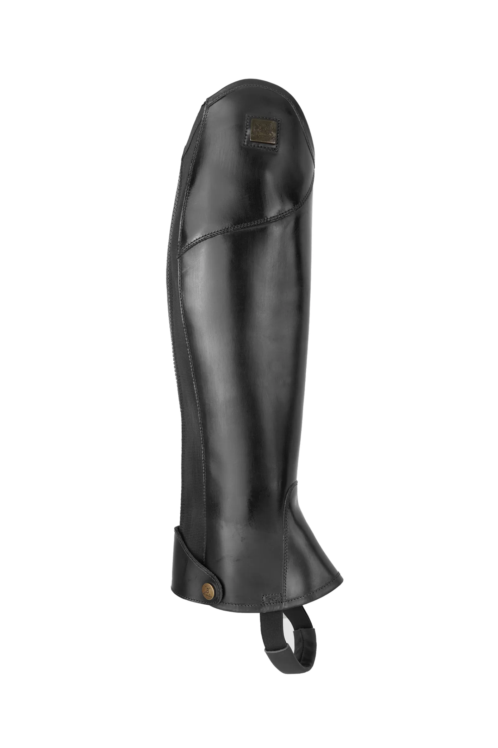 Half Chaps*bvertigo B Vertigo Comet Leather Half Chaps Black