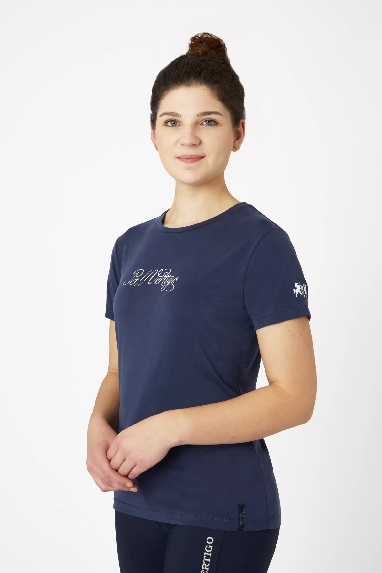 Tops & T-Shirts*bvertigo B Vertigo Daniele Women'S Short Sleeve T-Shirt Dark Navy