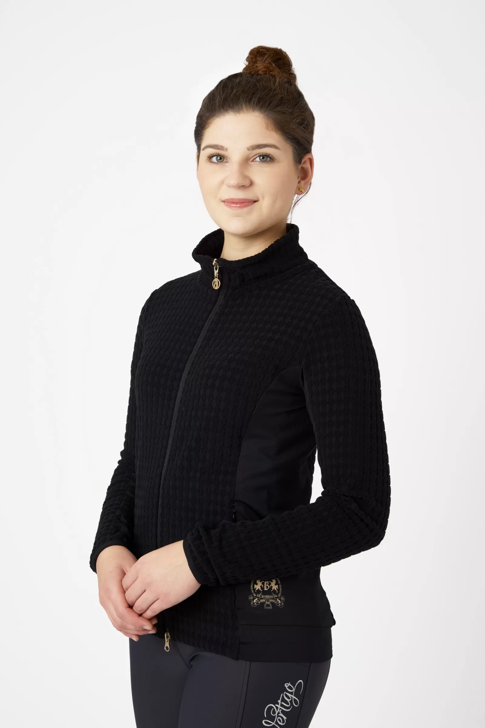 Riding Jumpers & Fleeces*bvertigo B Vertigo Darcey Women'S Fleece Riding Jacket Anthracite Dark Grey