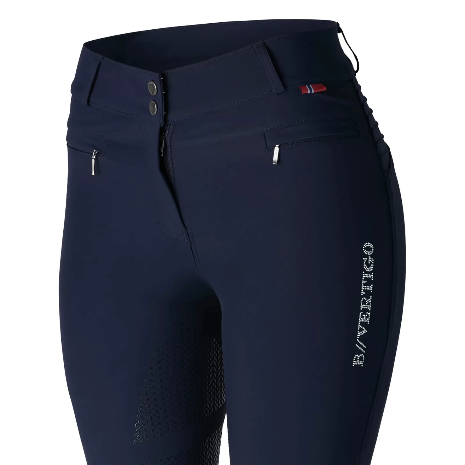 Full Seat Breeches*bvertigo B Vertigo Drea Full Seat Breeches With Pleats For Woman Dark Navy
