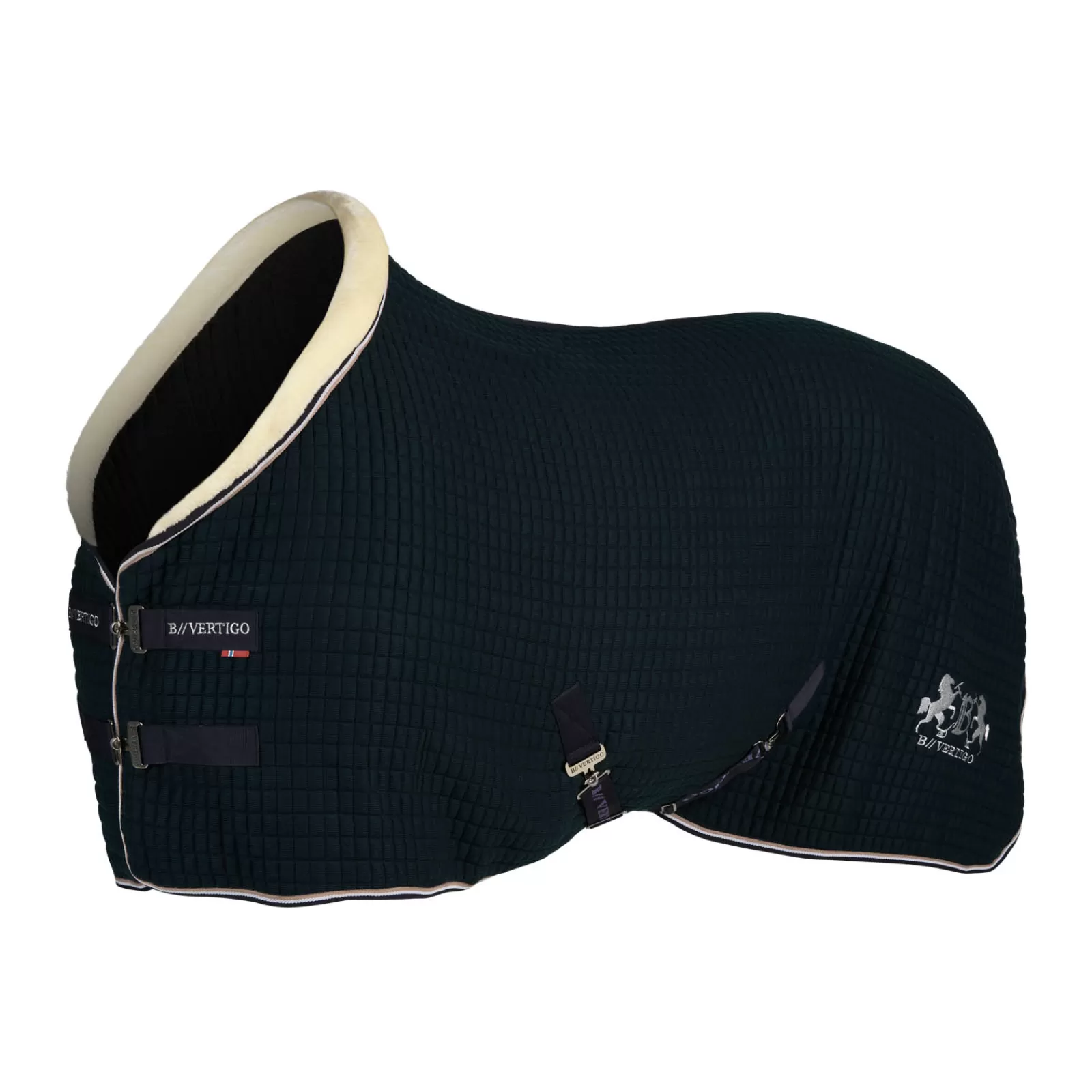 bvertigo B Vertigo Dylan Thermo Rug With Faux Fur Collar> Fleece Horse Rugs & Cooler Rugs