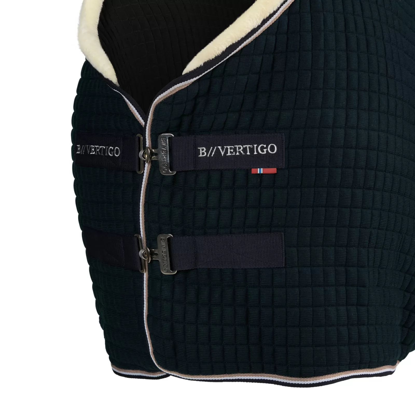 bvertigo B Vertigo Dylan Thermo Rug With Faux Fur Collar> Fleece Horse Rugs & Cooler Rugs