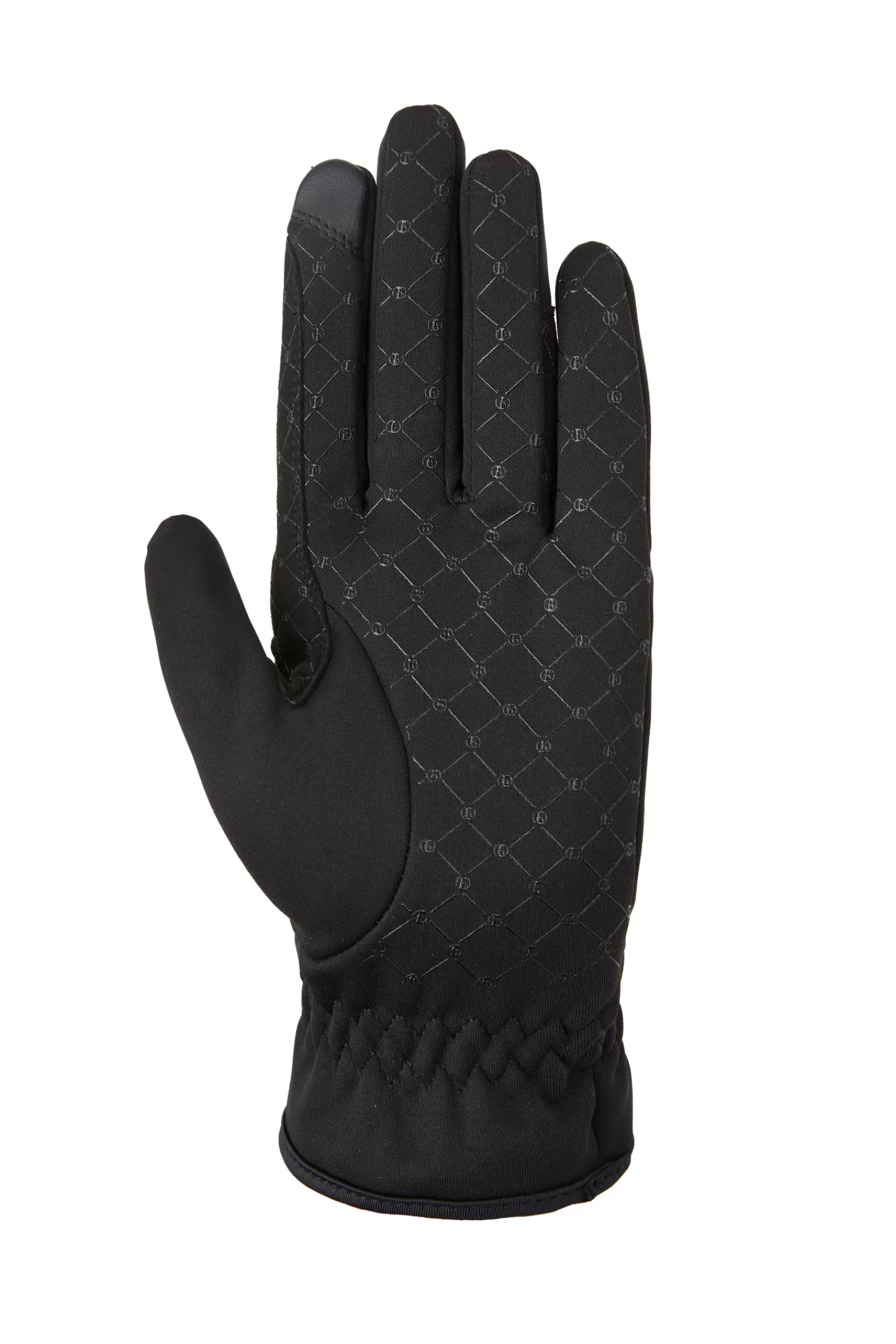 Riding Gloves For Winter*bvertigo B Vertigo Eliot Winter Riding Gloves With Zipper Black