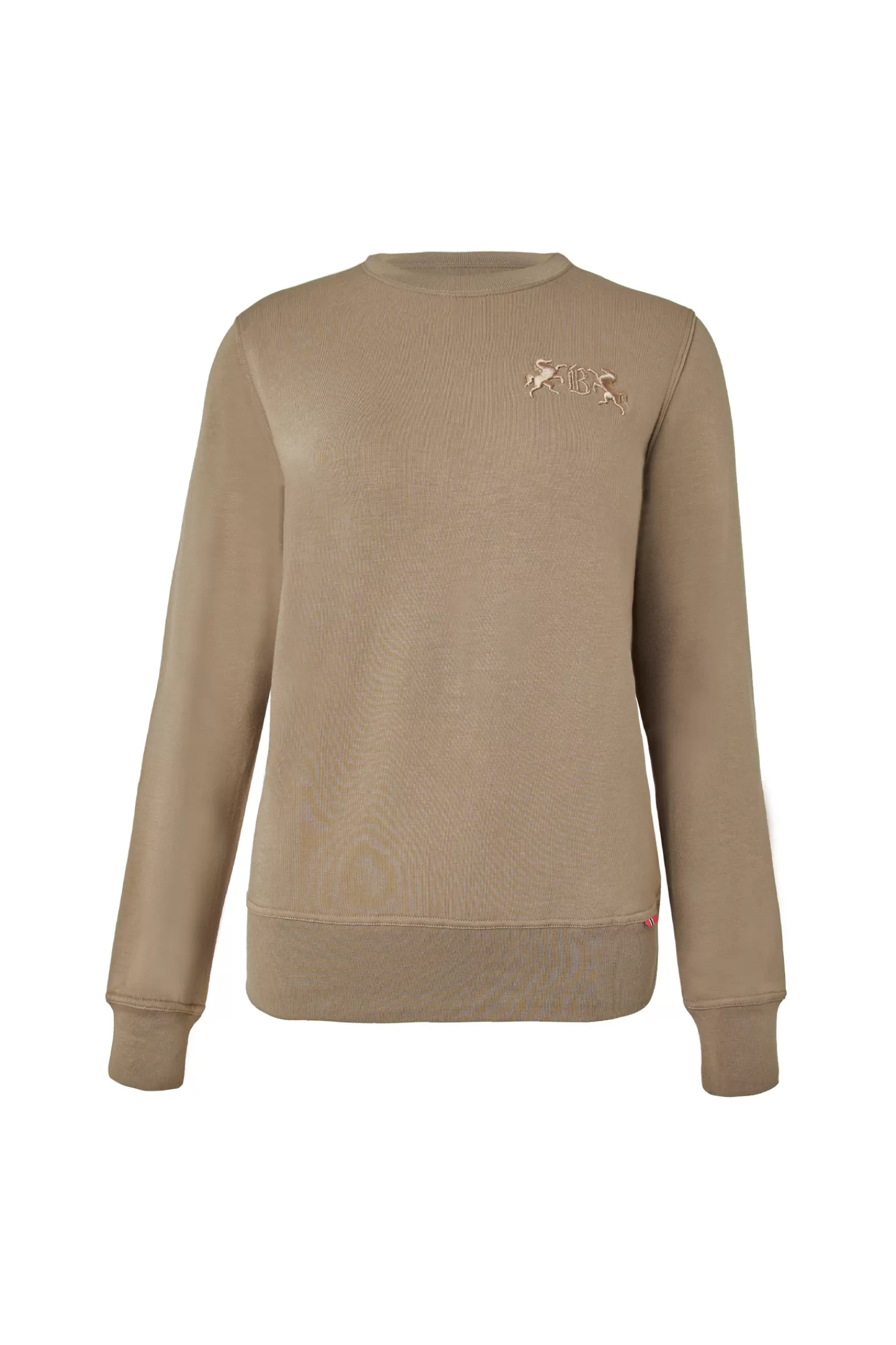 Riding Jumpers & Fleeces*bvertigo B Vertigo Erica Women'S Bamboo Sweatshirt Shiitake Beige