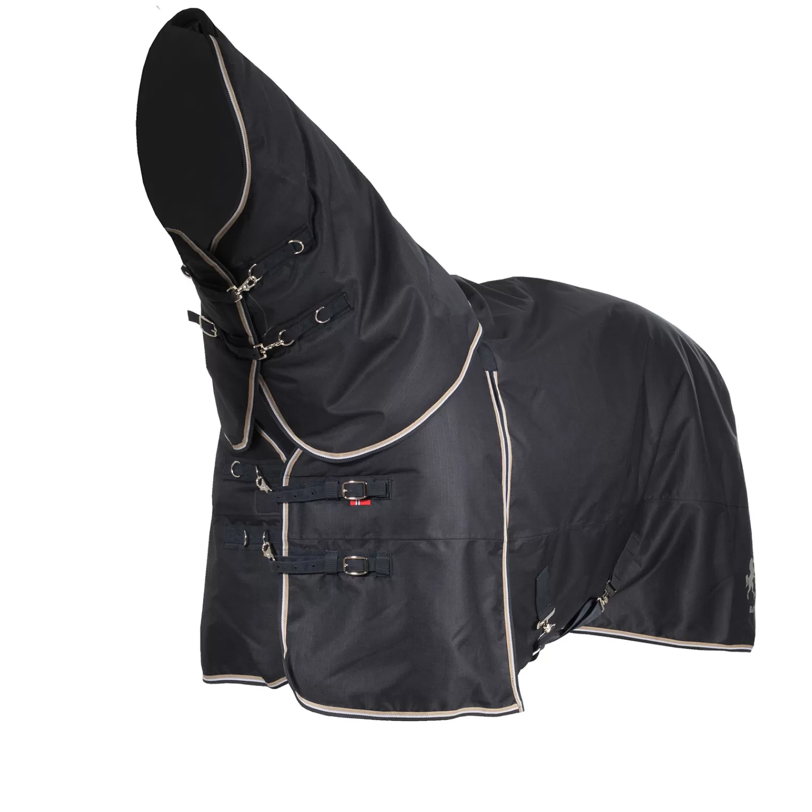 bvertigo B Vertigo Georgina Turnout Rug With Detachable Neckpiece> Lightweight Turnout Rugs