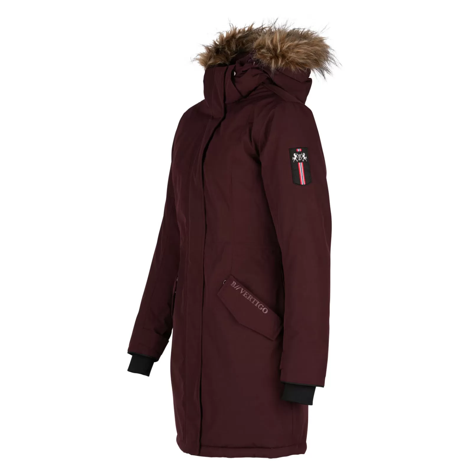 Coats & Jackets*bvertigo B Vertigo Gwyneth Women'S Winter Parka Fig Wine Red