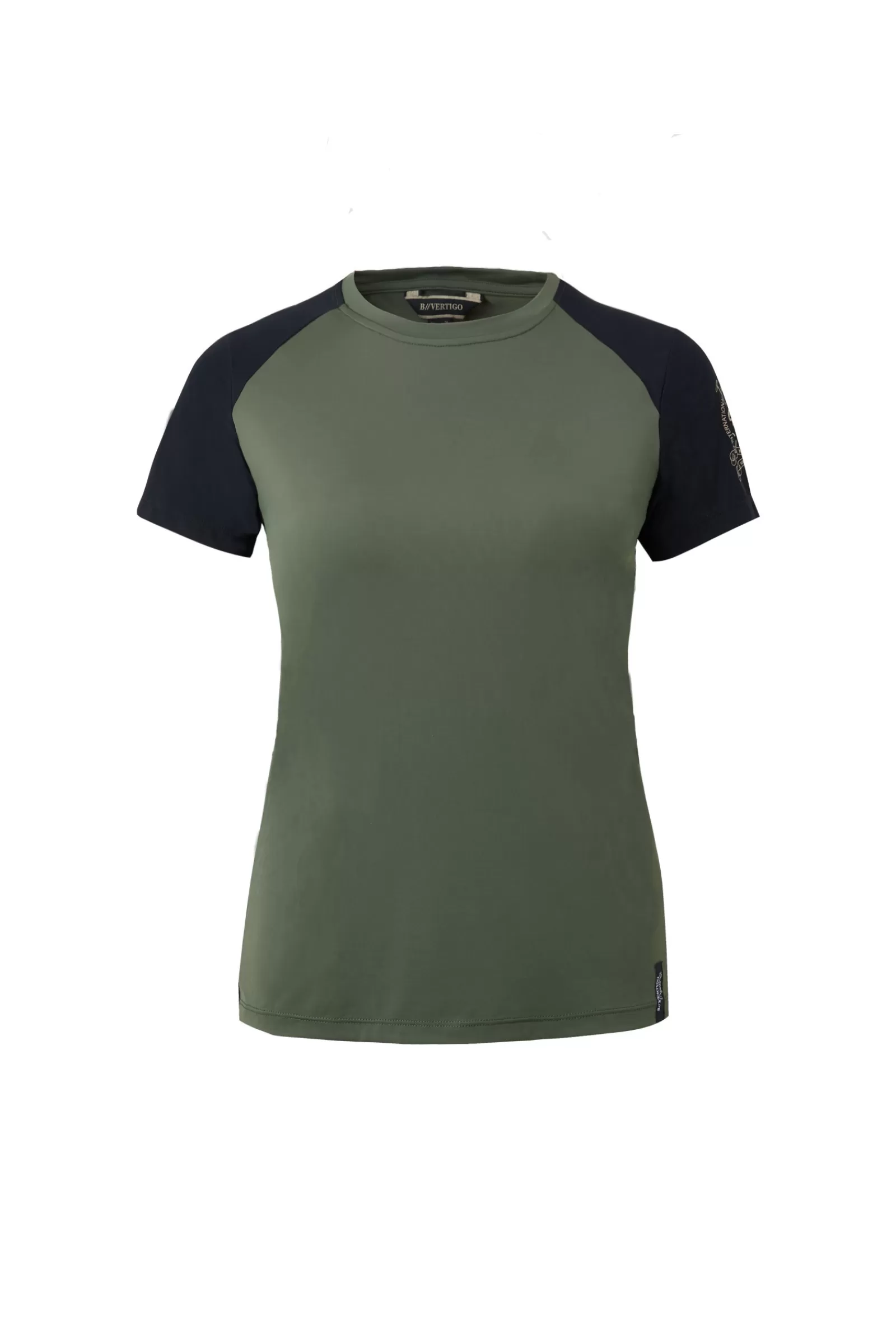 Tops & T-Shirts*bvertigo B Vertigo Jolie Women'S Functional T-Shirt Beetle Green