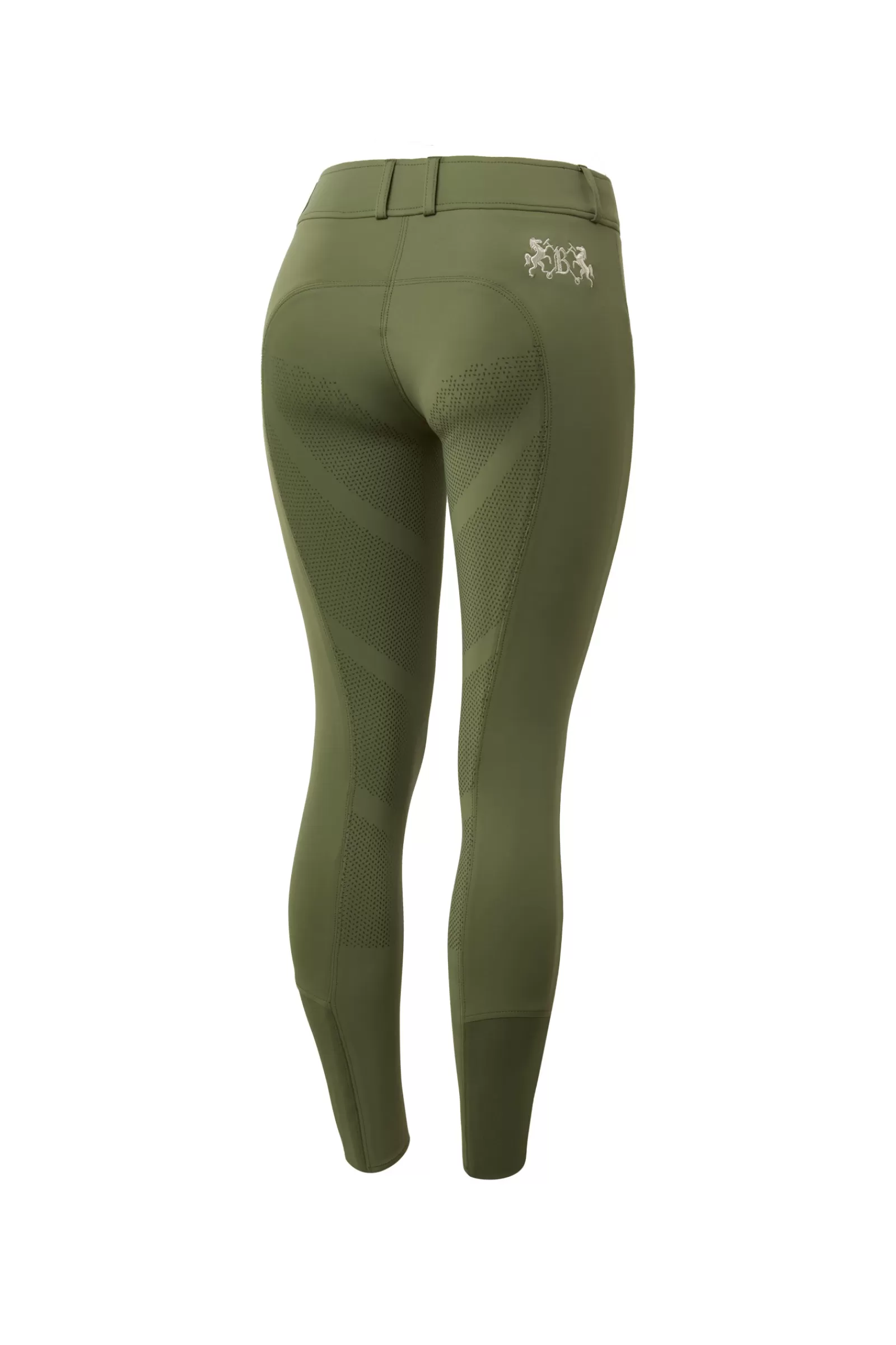 Full Seat Breeches*bvertigo B Vertigo Meghan Full Seat Breeches With Silicone Grip For Woman Wild Grass Green