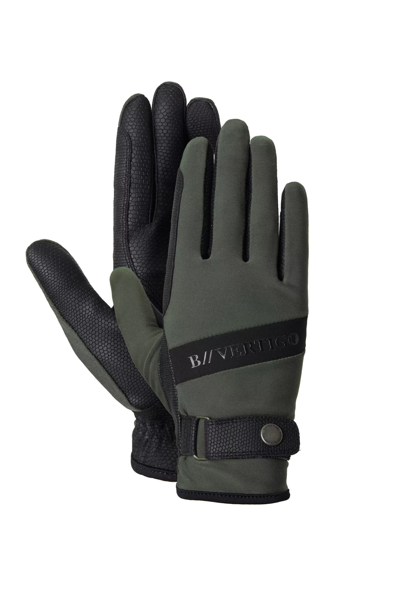 All Season Gloves*bvertigo B Vertigo Nita All Season Riding Gloves Jungle Green