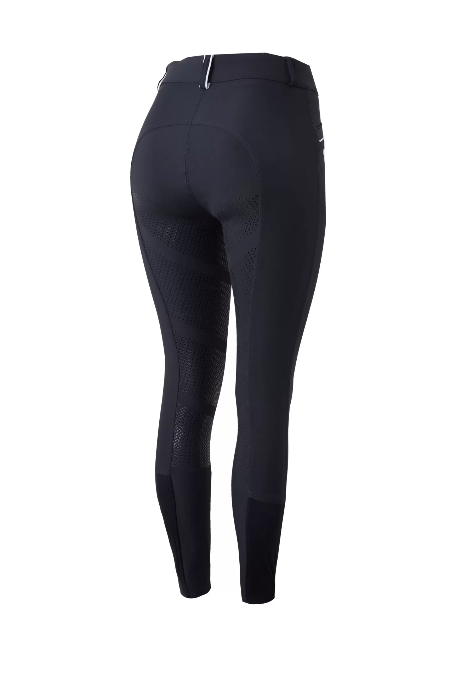 Full Seat Breeches*bvertigo B Vertigo Patricia Full Seat Breeches, Slimming With Silicone Grip, For Woman Dark Navy/White