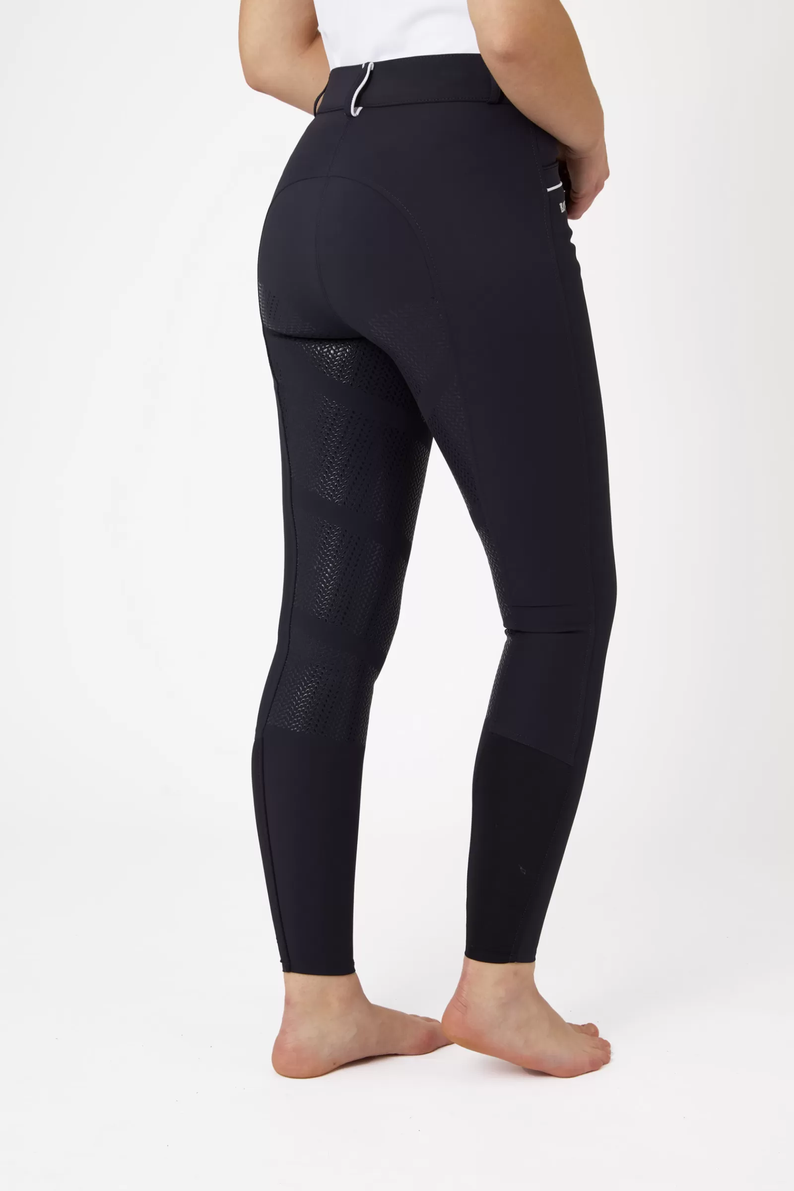 Full Seat Breeches*bvertigo B Vertigo Patricia Full Seat Breeches, Slimming With Silicone Grip, For Woman Dark Navy/White