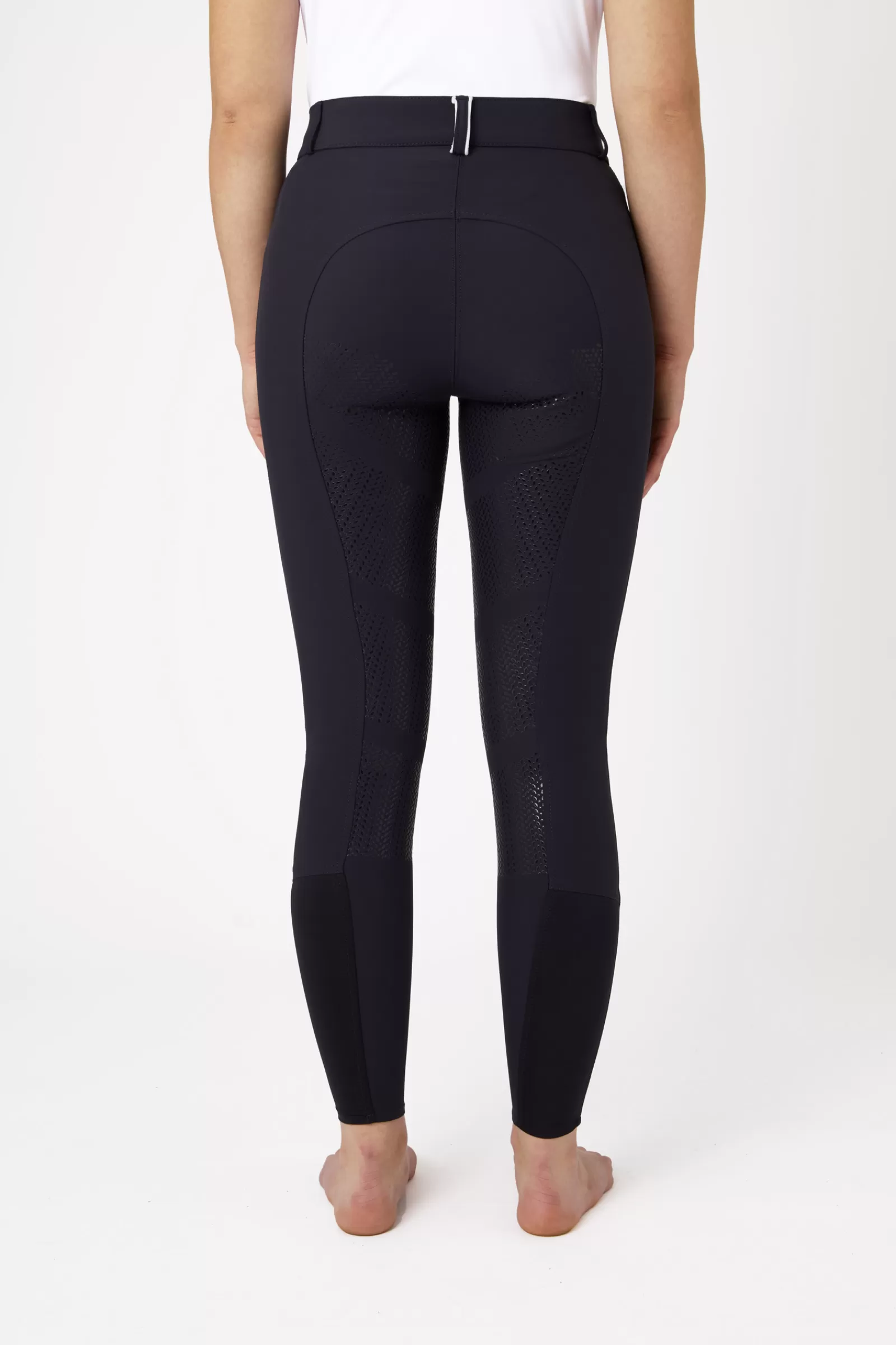 Full Seat Breeches*bvertigo B Vertigo Patricia Full Seat Breeches, Slimming With Silicone Grip, For Woman Dark Navy/White