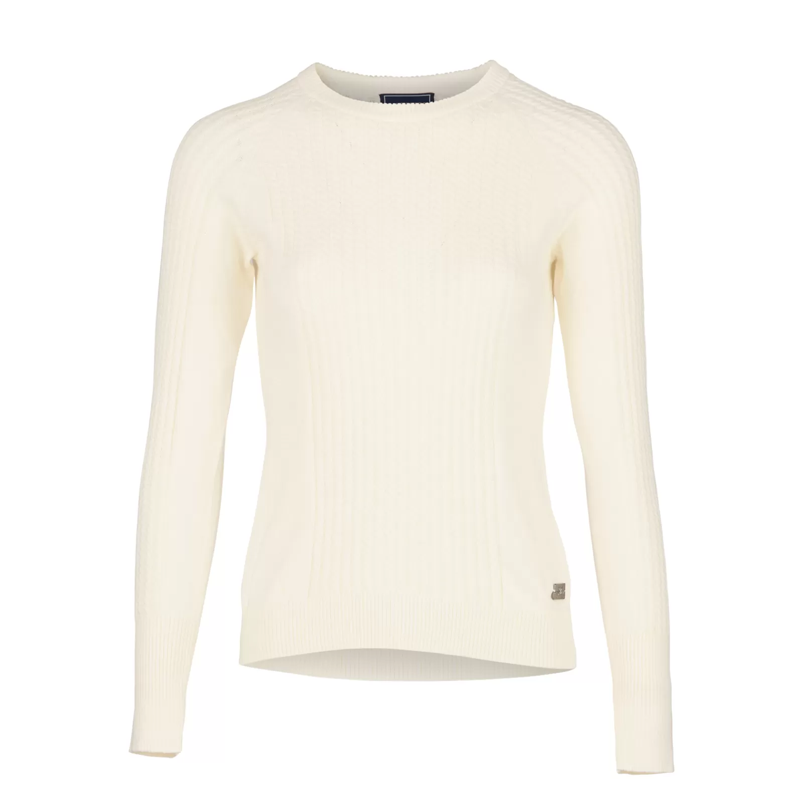 Riding Jumpers & Fleeces*bvertigo B Vertigo Rachel Women'S Cable Knit Pullover Egret White