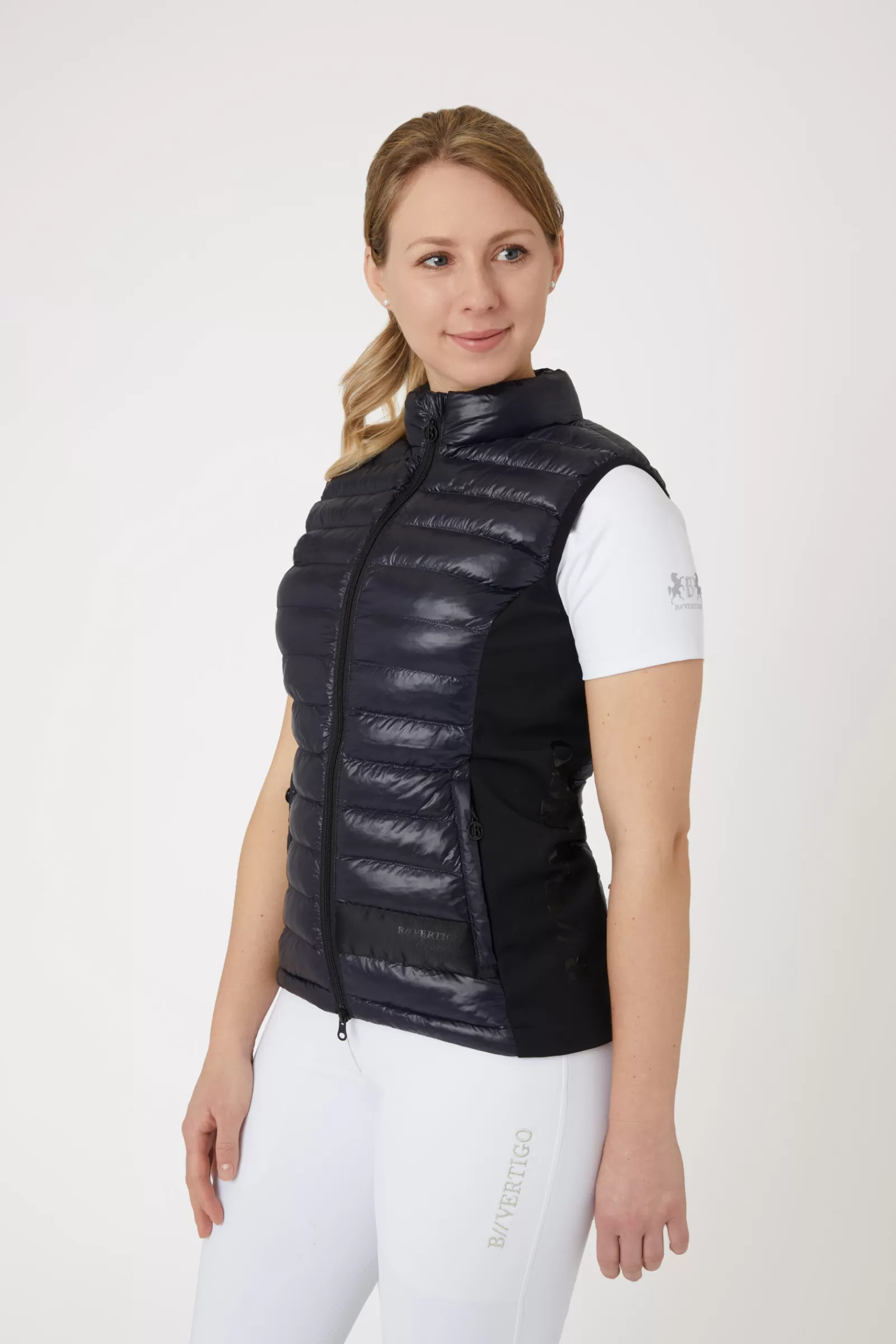 Coats & Jackets*bvertigo B Vertigo Sia Women'S Ultra Light Padded Riding Riding Vest Dark Navy