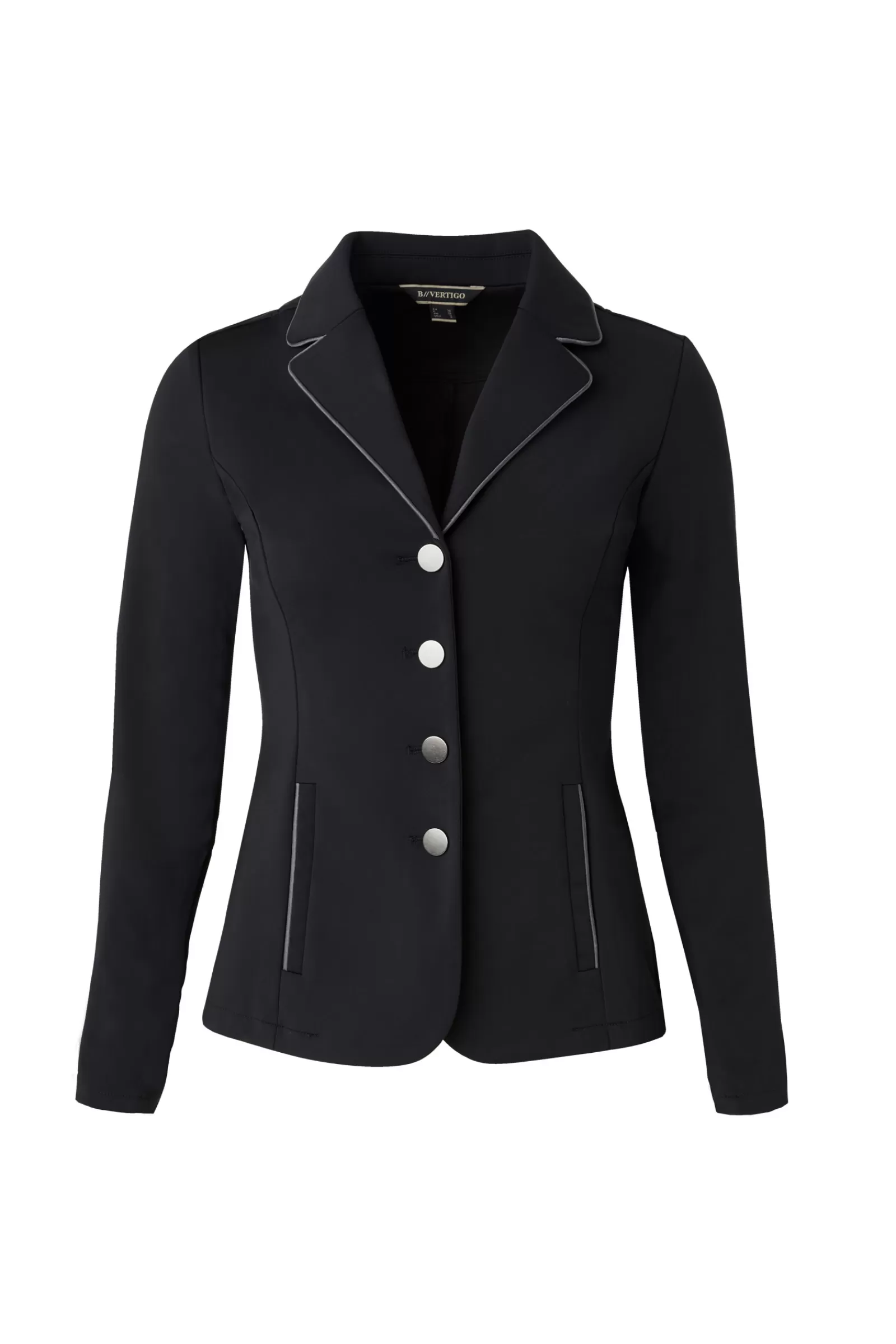 Coats & Jackets*bvertigo B Vertigo Stacey Women'S Show Riding Jacket With Mesh Black