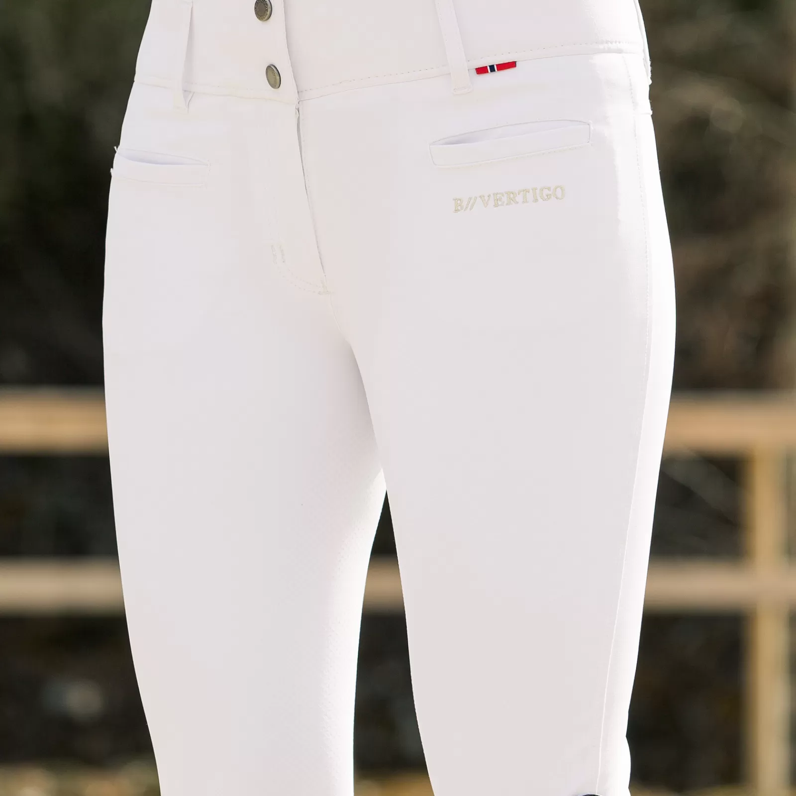 Full Seat Breeches*bvertigo B Vertigo Tiffany Women'S Full Seat Breeches With Silicone Grip Bright White