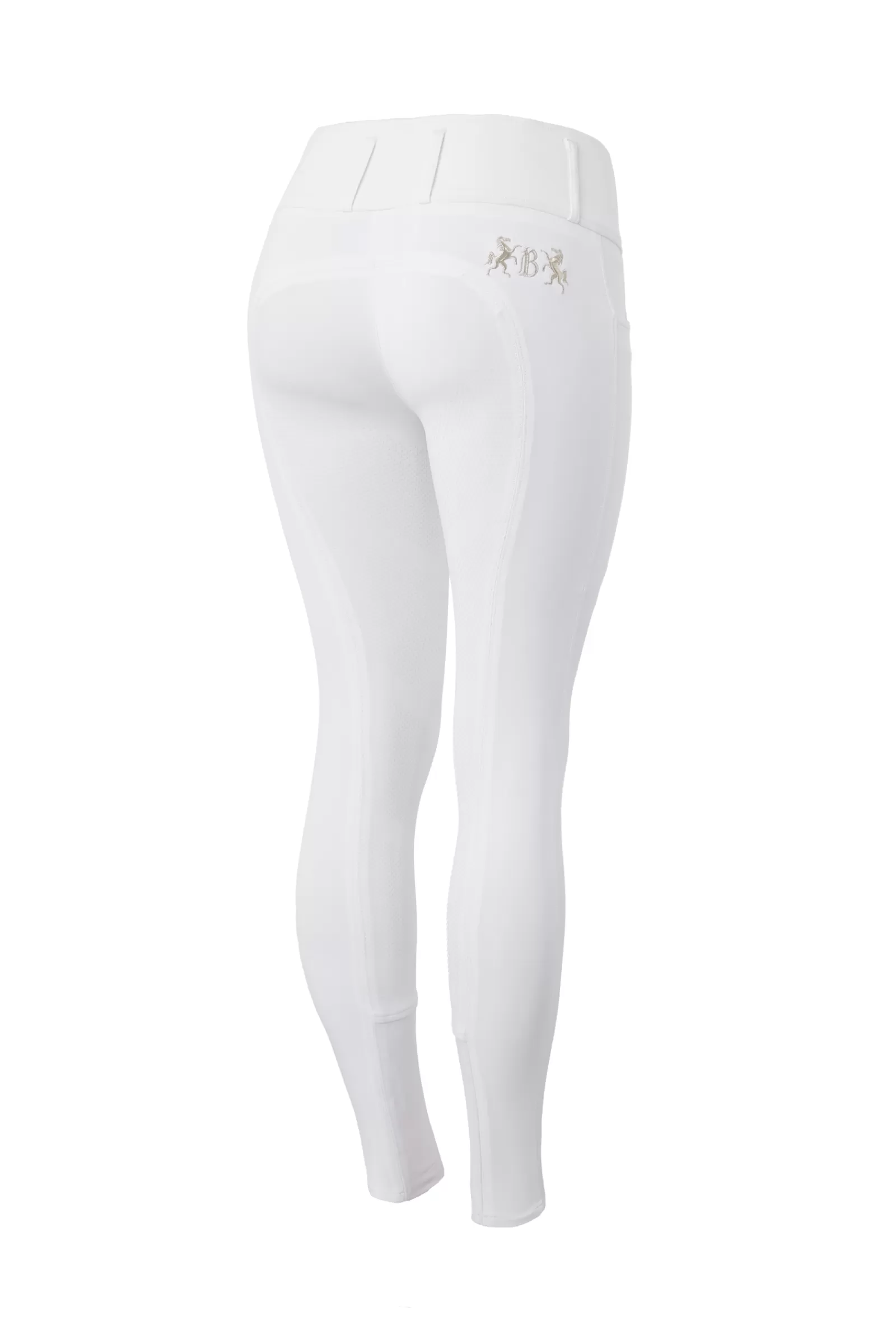 Full Seat Breeches*bvertigo B Vertigo Women'S Meghan High Waist Full Seat Breeches White