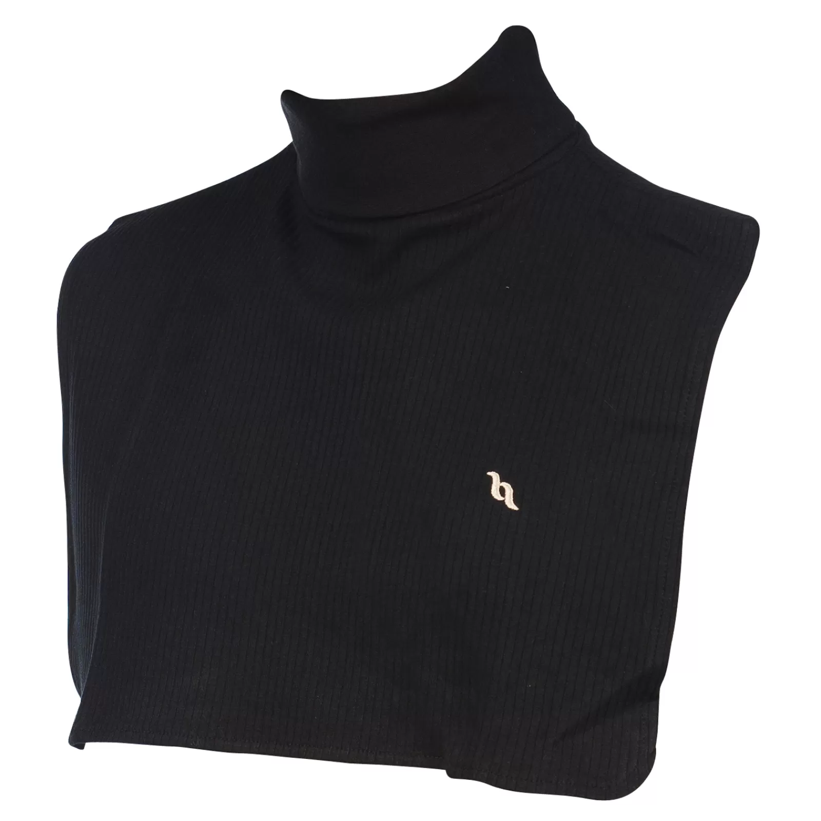 Therapy & Regeneration*backontrack Back On Track Neck Cover With Polo Neck Black