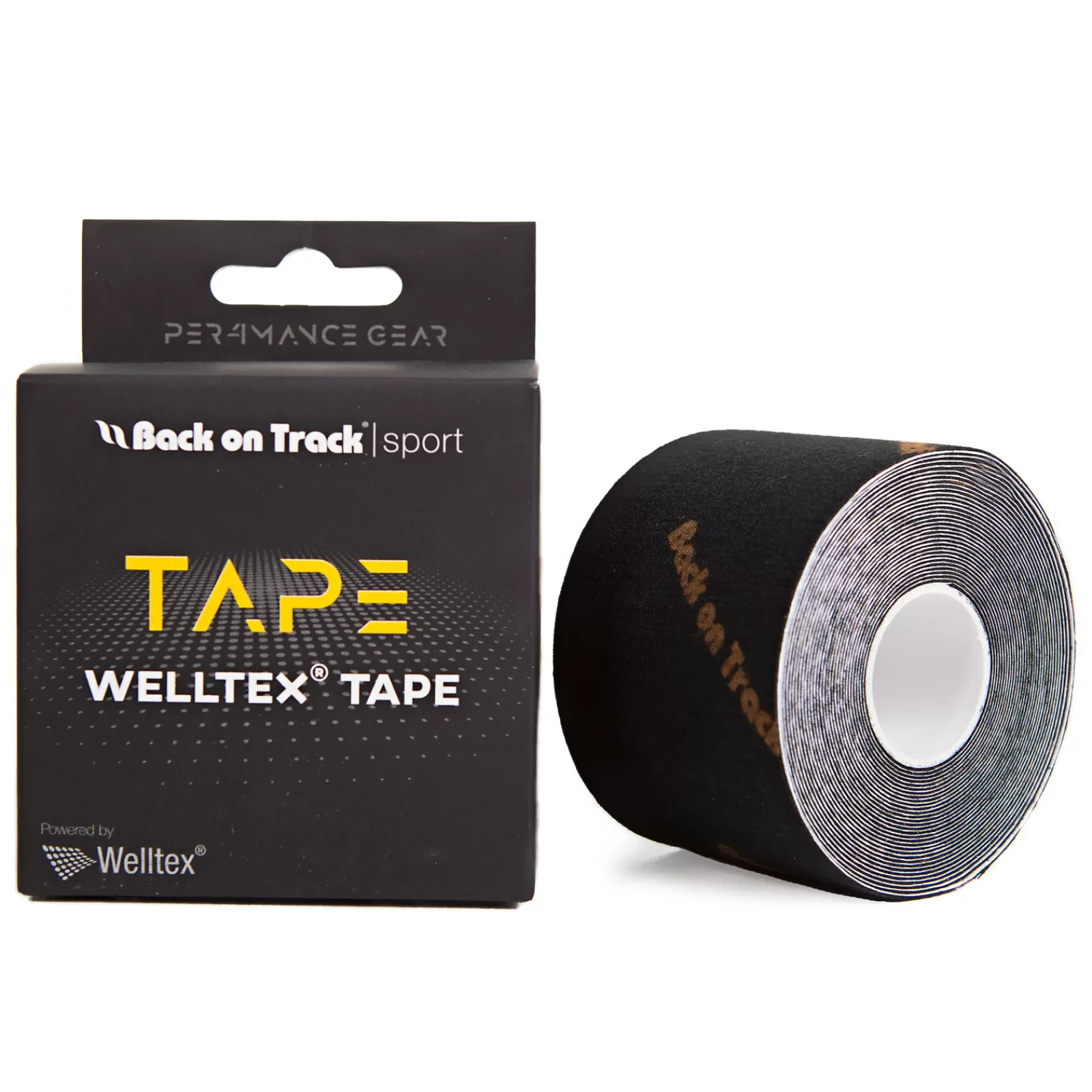 Therapy & Regeneration*backontrack Back On Track P4G Welltex Tape, 5M Black