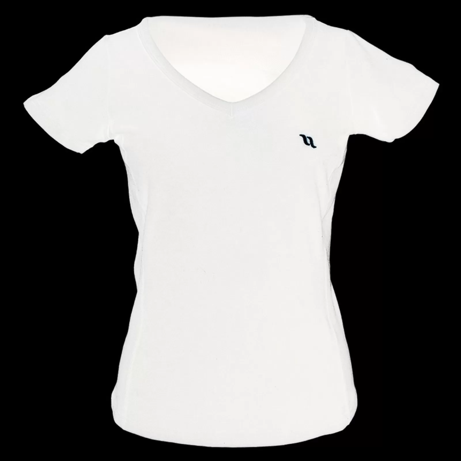 Tops & T-Shirts*backontrack Back On Track T-Shirt V-Shaped Wh/Ab