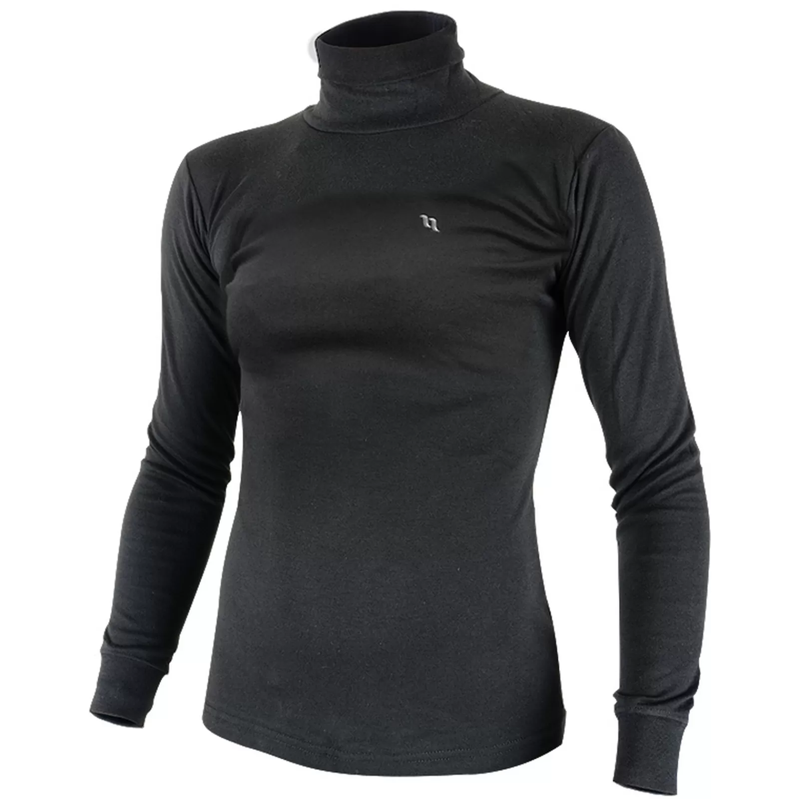 Riding Jumpers & Fleeces*backontrack Back On Track Women'S Polo Neck Sweater Black