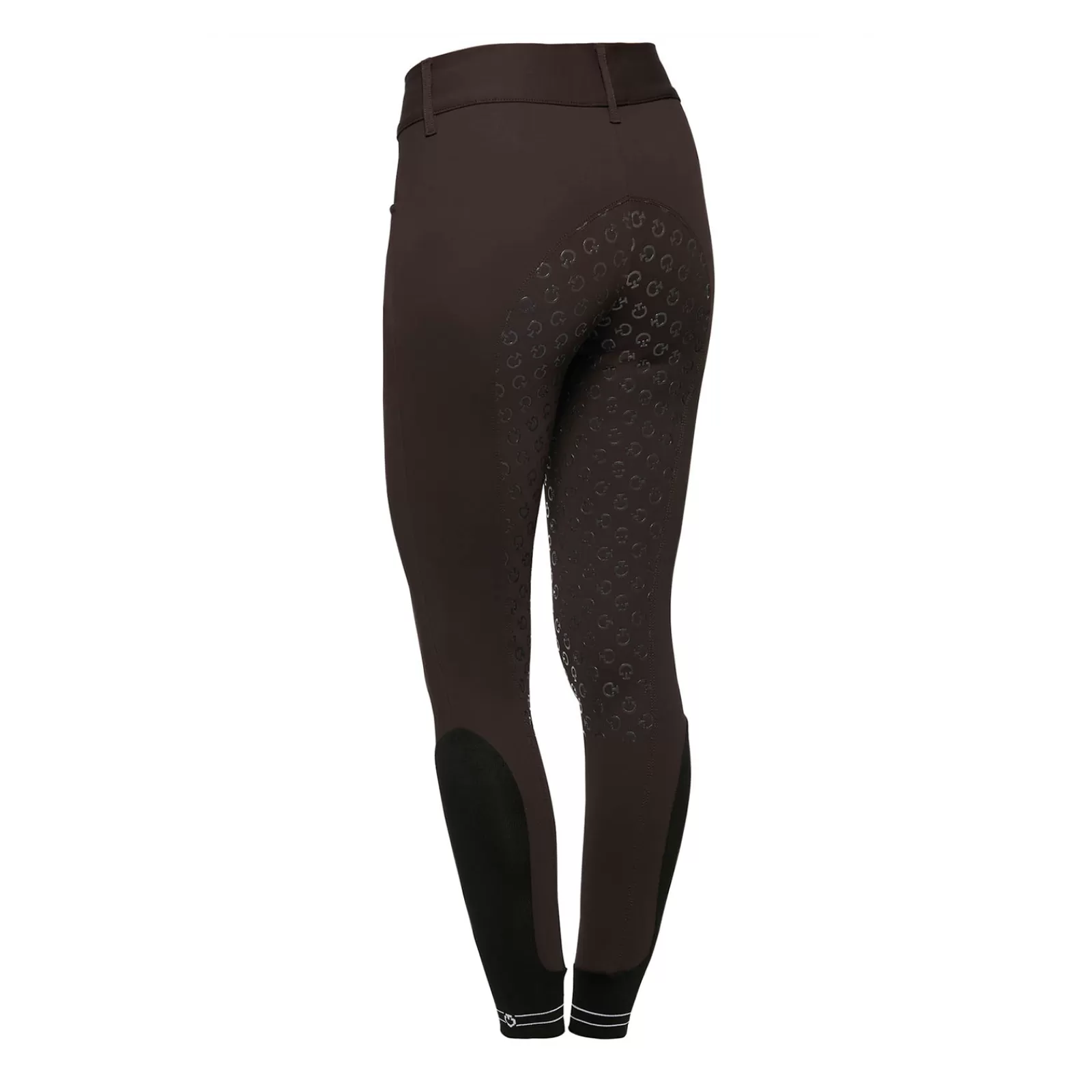 Full Seat Breeches*cavalleriatoscana Cavalleria Toscana American Women'S Full Grip Breeches Perforated Logo Tape Brown