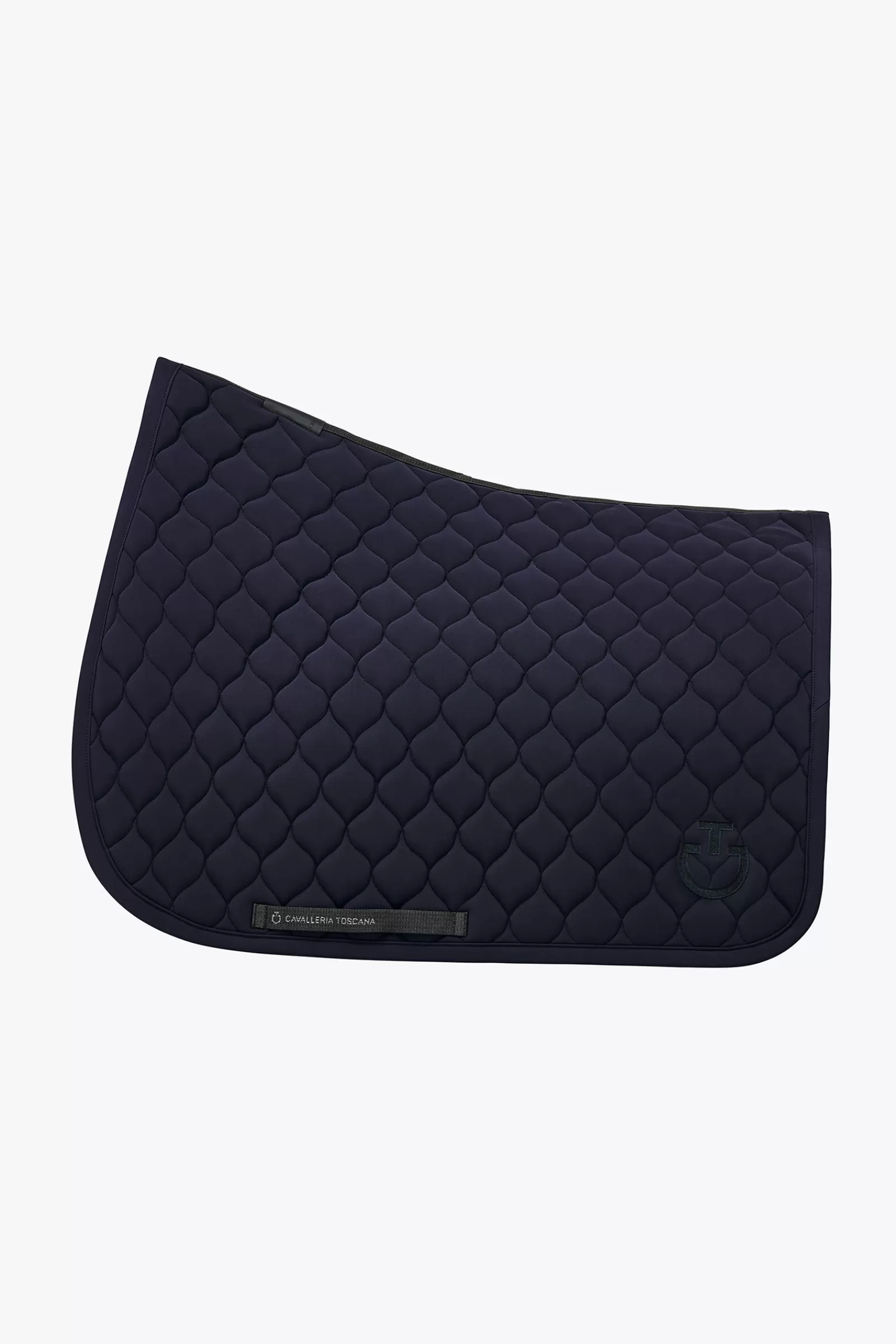 cavalleriatoscana Cavalleria Toscana Circular Quilted Jersey Jumping Saddle Pad> All Purpose & Jumping Saddle Pads