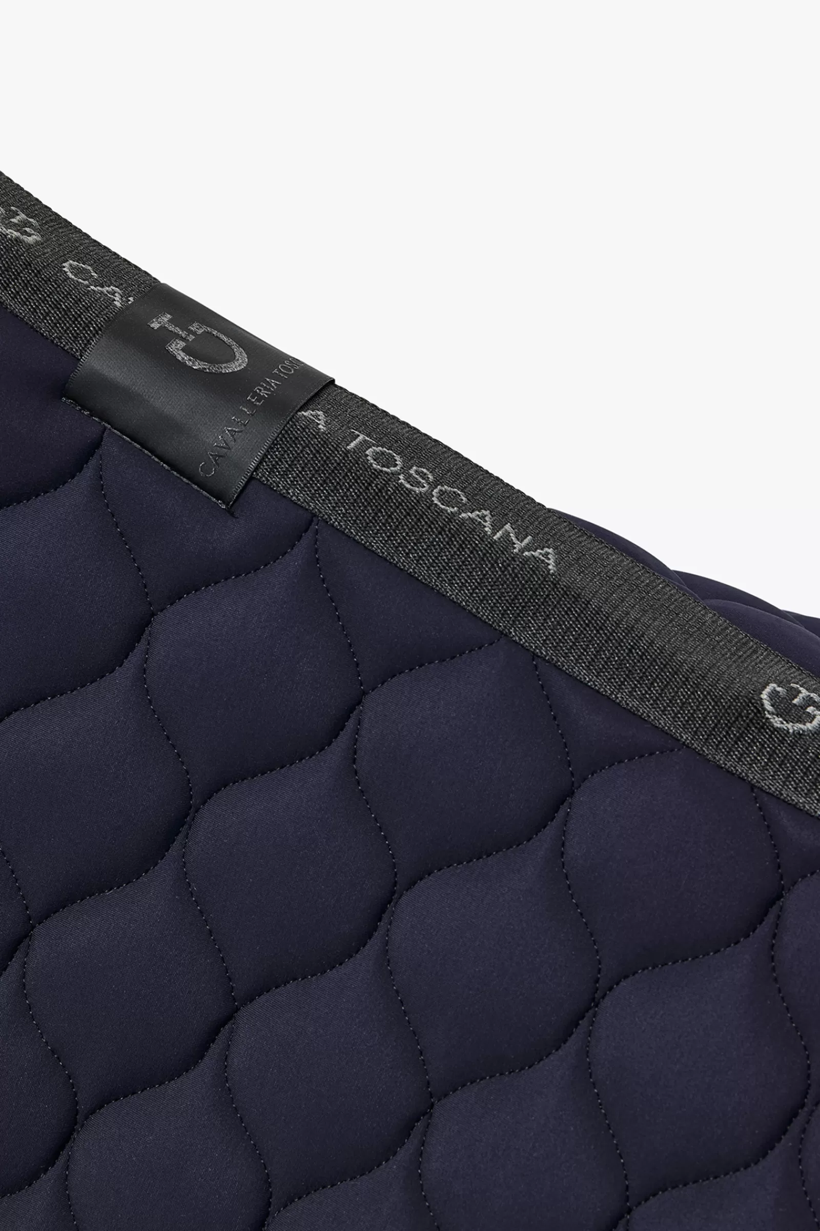 cavalleriatoscana Cavalleria Toscana Circular Quilted Jersey Jumping Saddle Pad> All Purpose & Jumping Saddle Pads