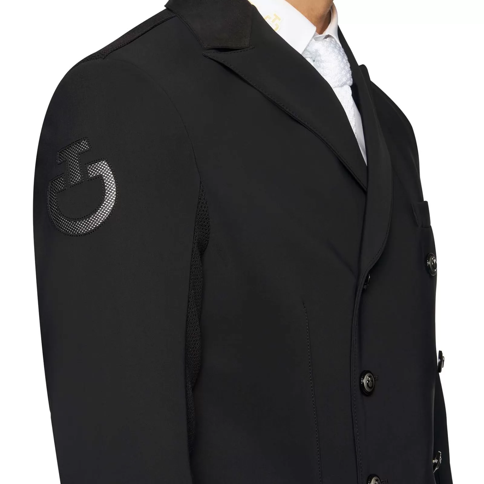 Competition Jackets & Shirts*cavalleriatoscana Cavalleria Toscana Men'S Tech Knit Tailcoat Black