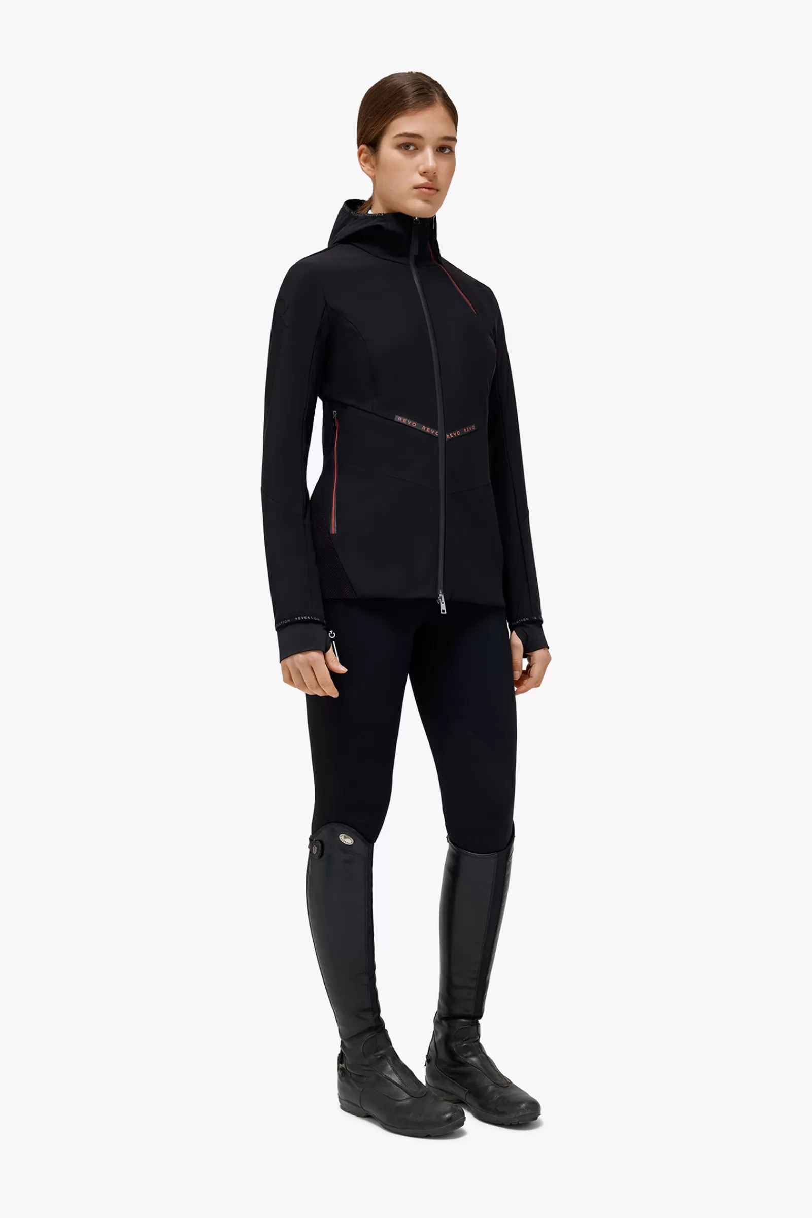 Riding Jumpers & Fleeces*cavalleriatoscana Cavalleria Toscana Revo Women'S Softshell Jacket Black