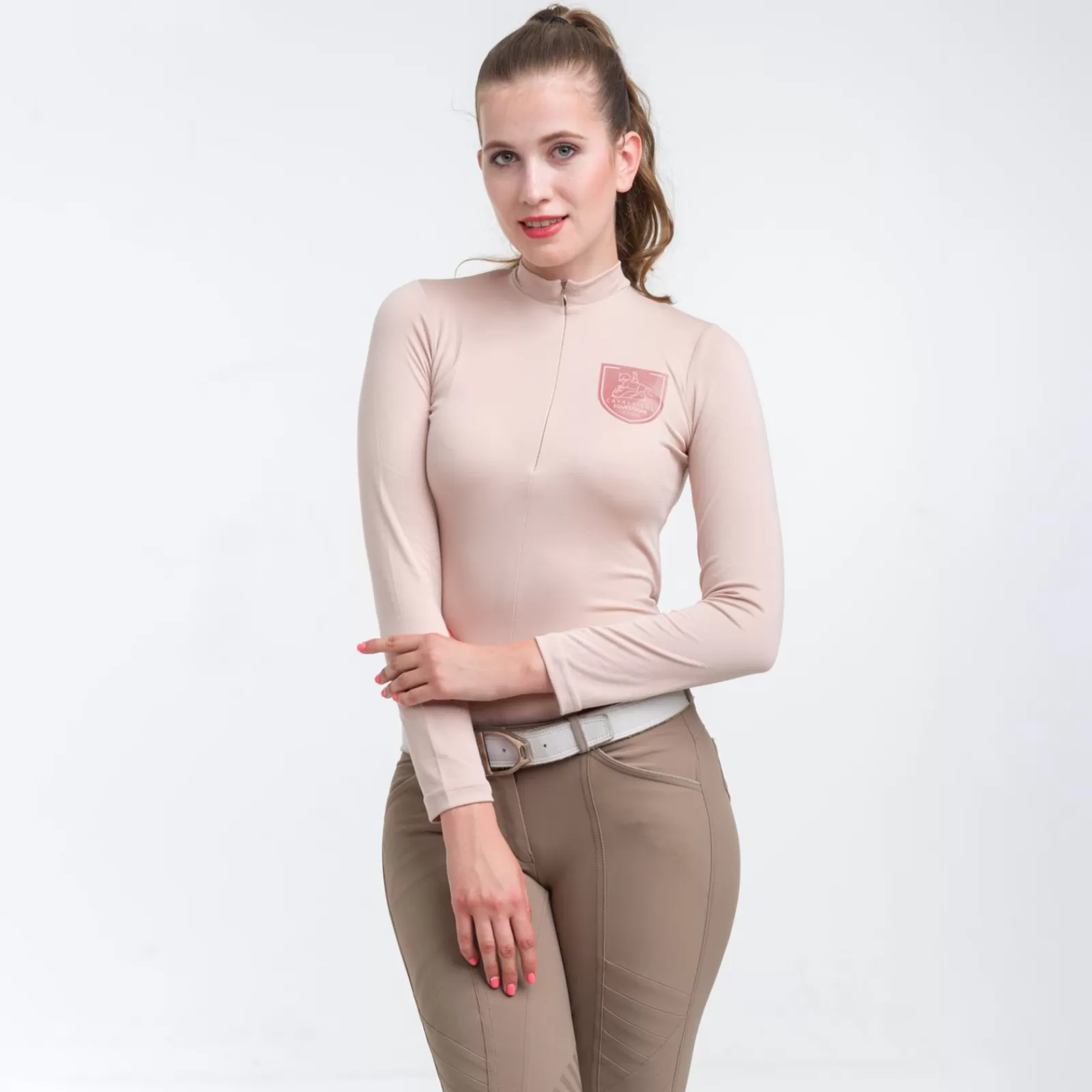 Tops & T-Shirts*cavalliera Eco Top Long Sleeve Light Pink